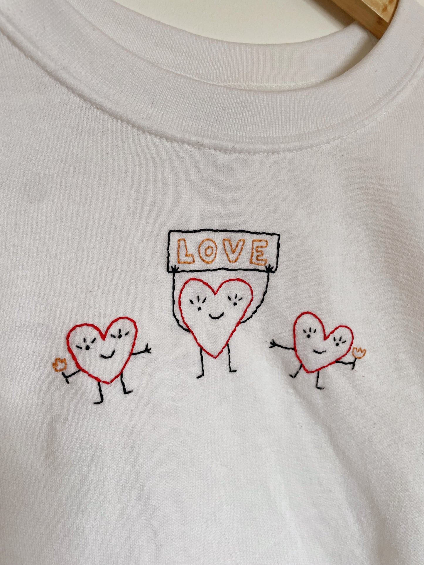 Heart Friends Crewneck