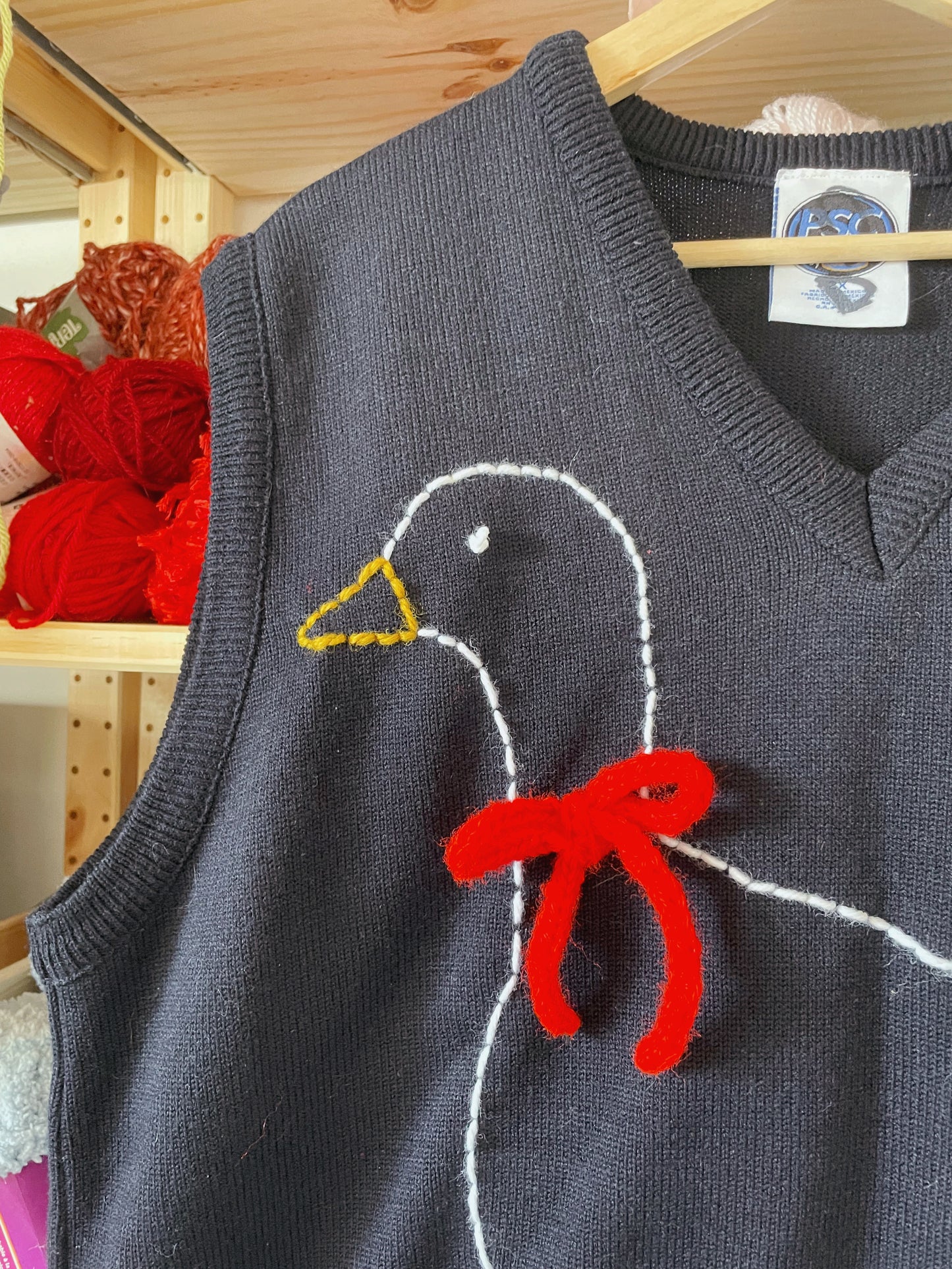 Goose Sweater Vest