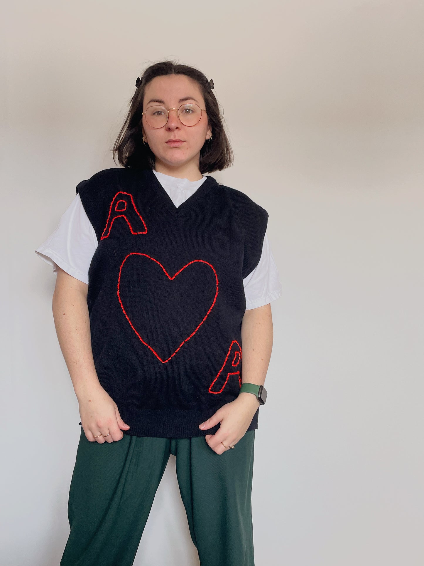 Card Sweater Vest