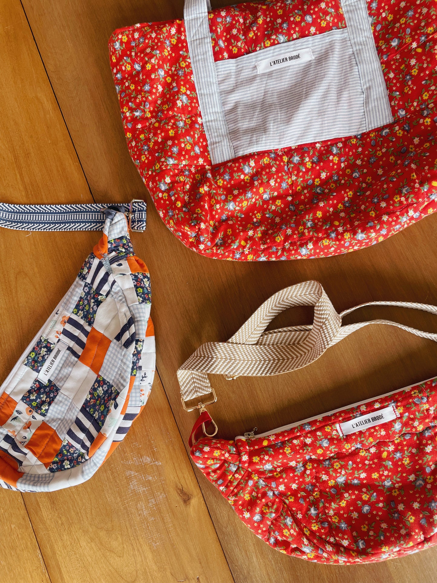 Nautical Flower Medium Tote Bag x Fil à Retordre
