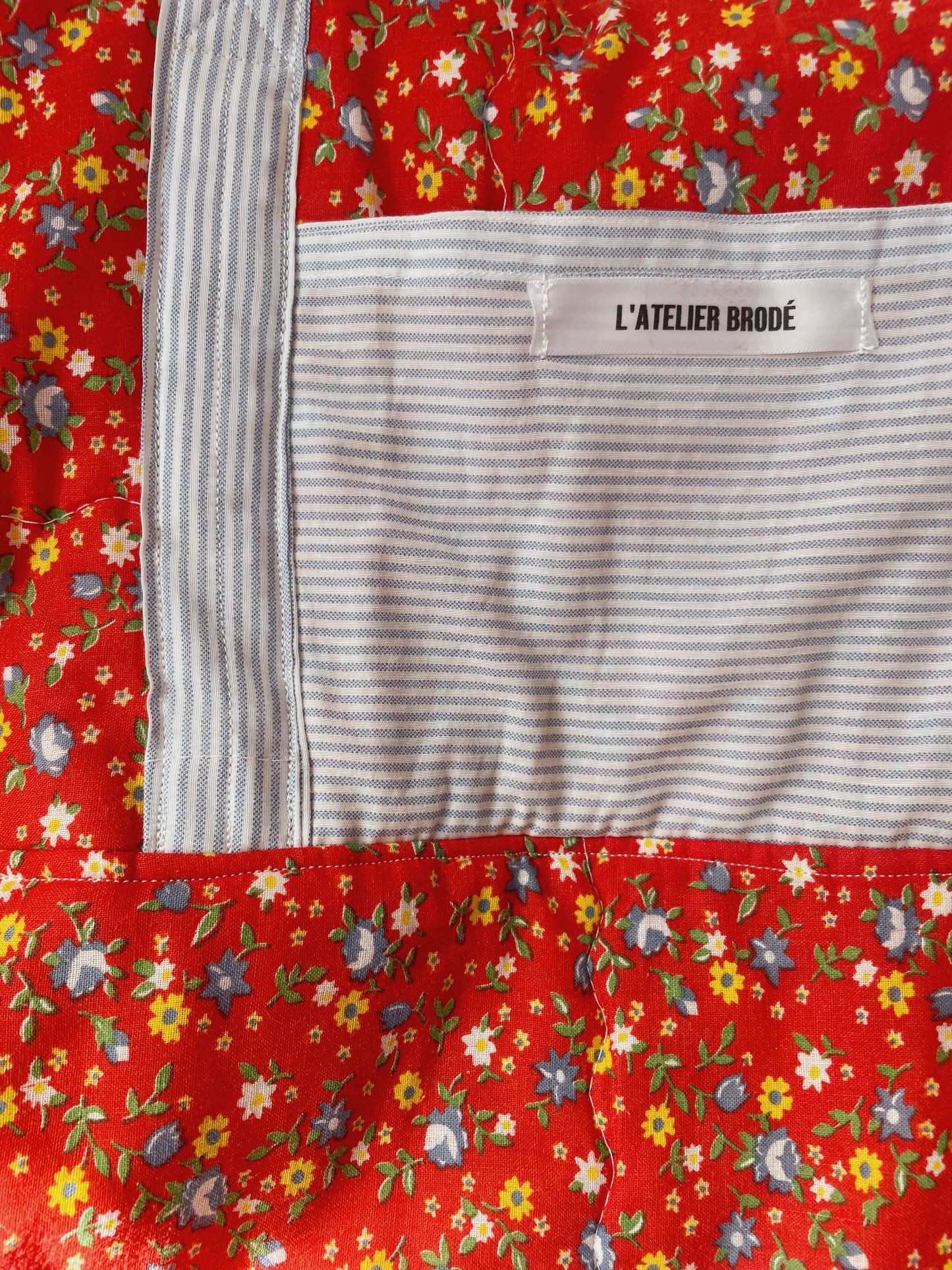 Nautical Flower Medium Tote Bag x Fil à Retordre