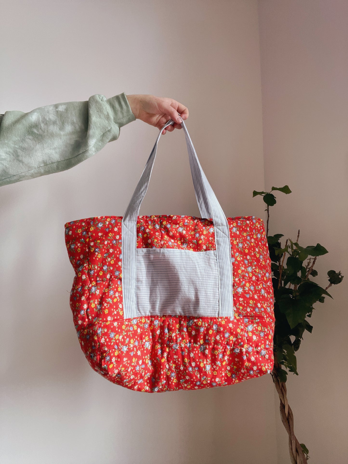 Nautical Flower Medium Tote Bag x Fil à Retordre