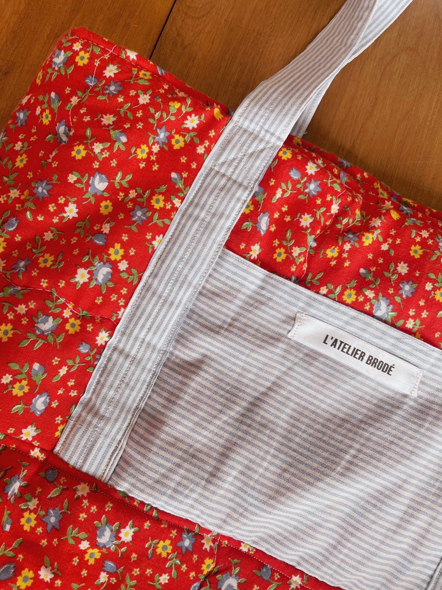Nautical Flower Medium Tote Bag x Fil à Retordre
