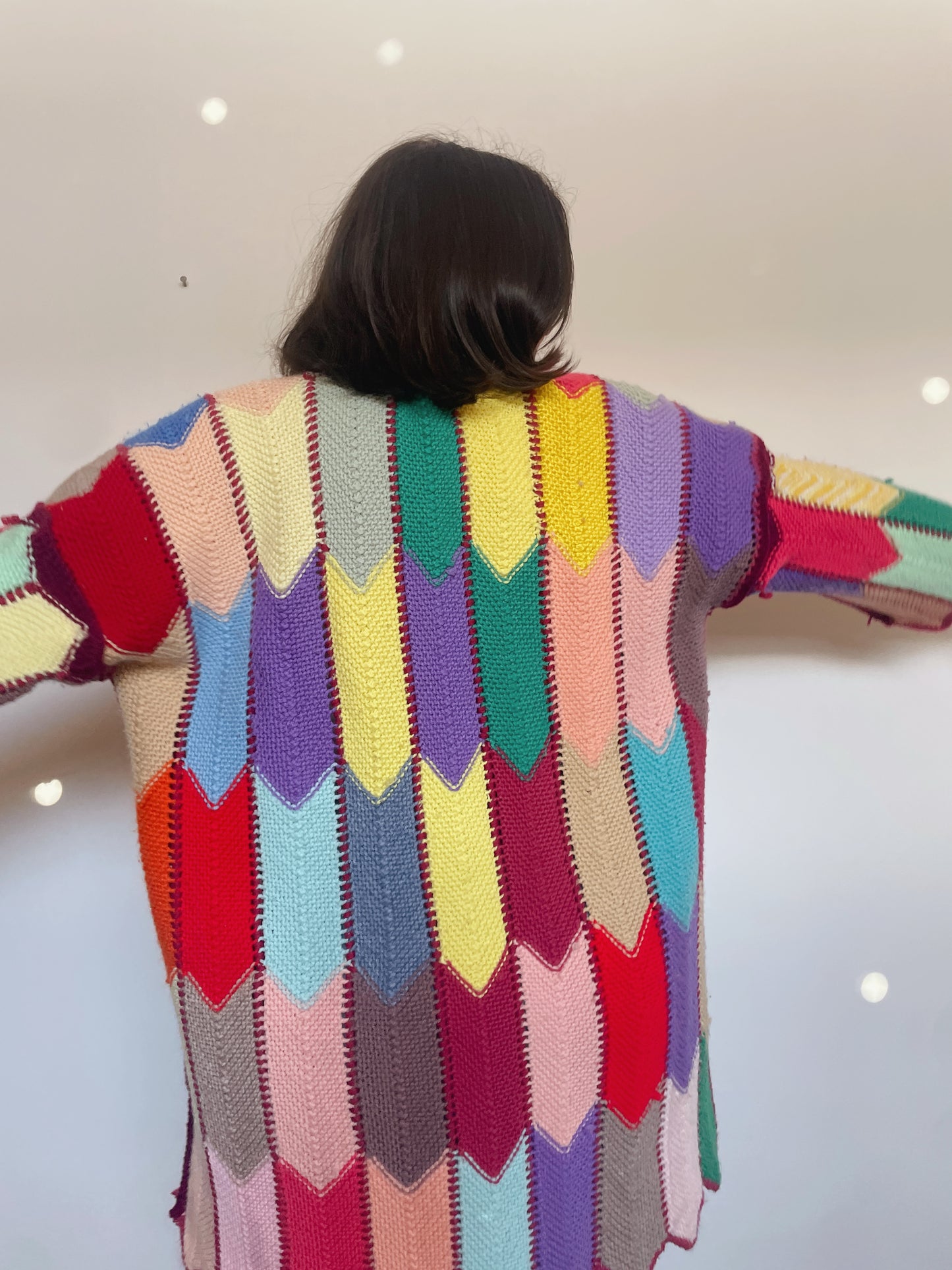 Upcycled Blanket Cardigan