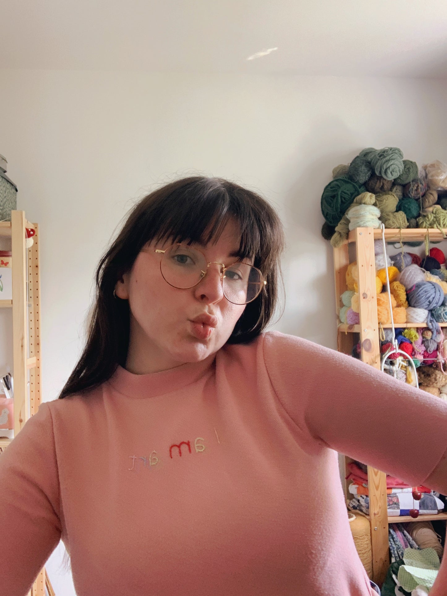 I AM ART Thrifted Sweater