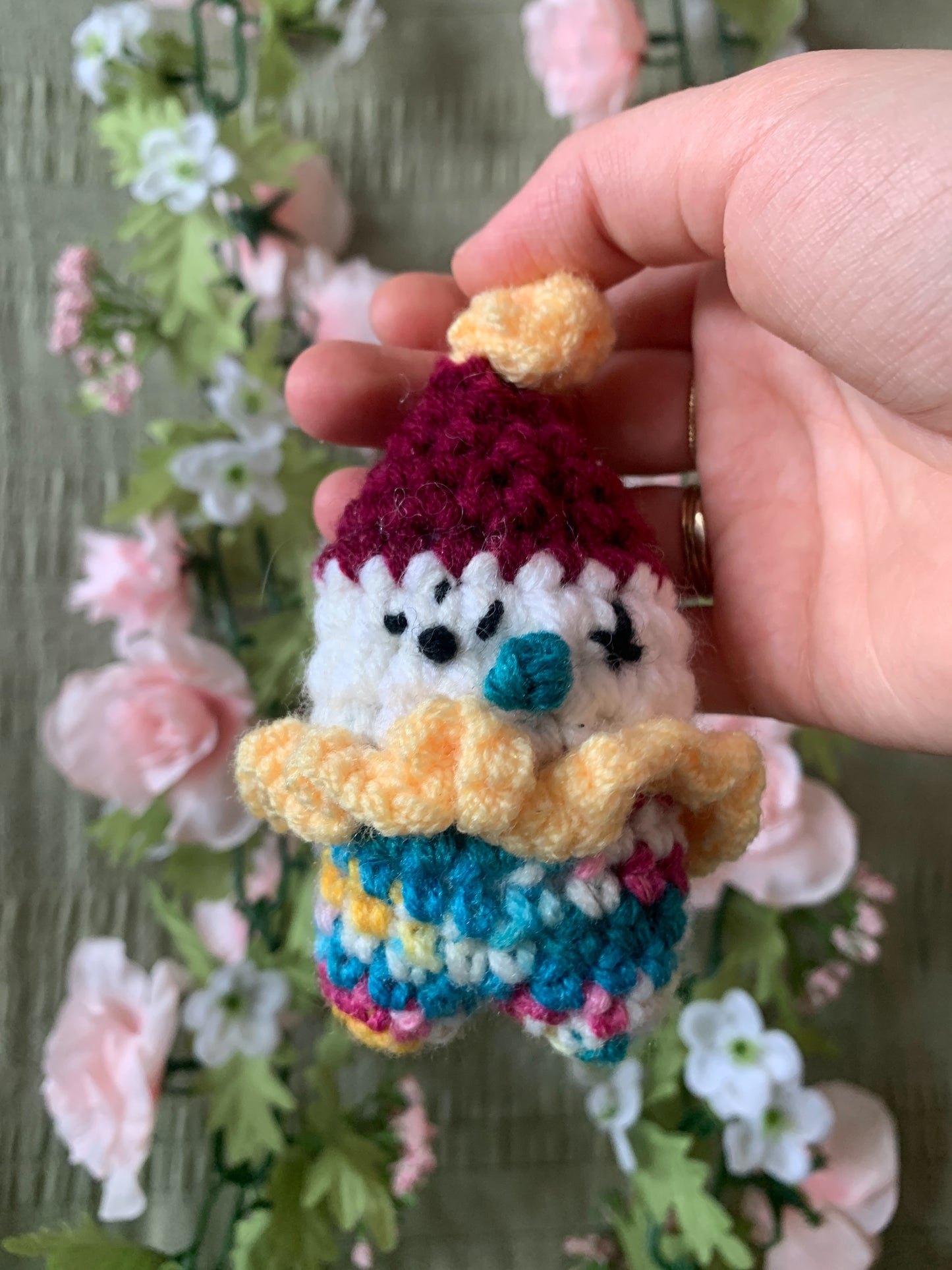 Clown keychain