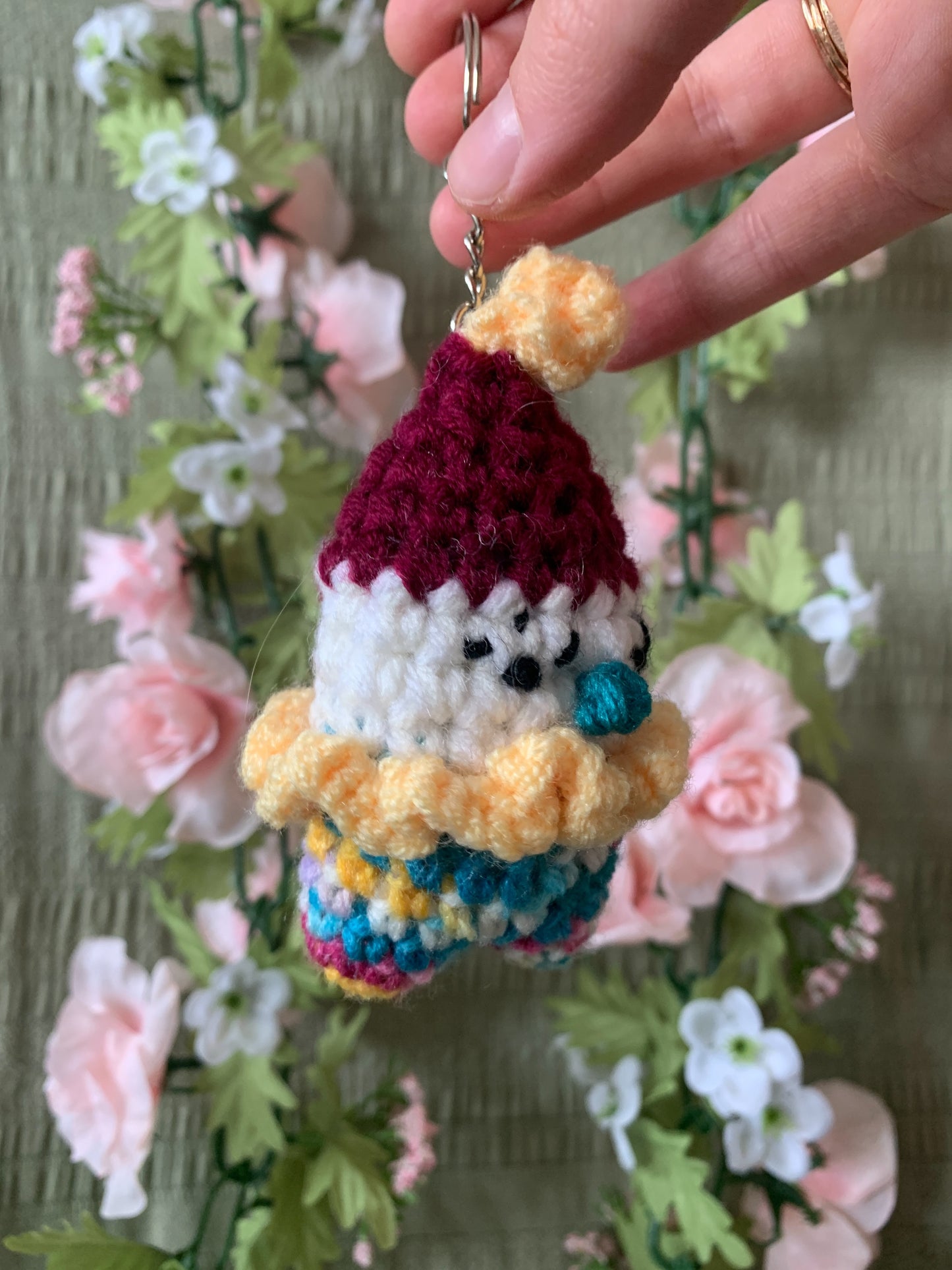 Clown keychain