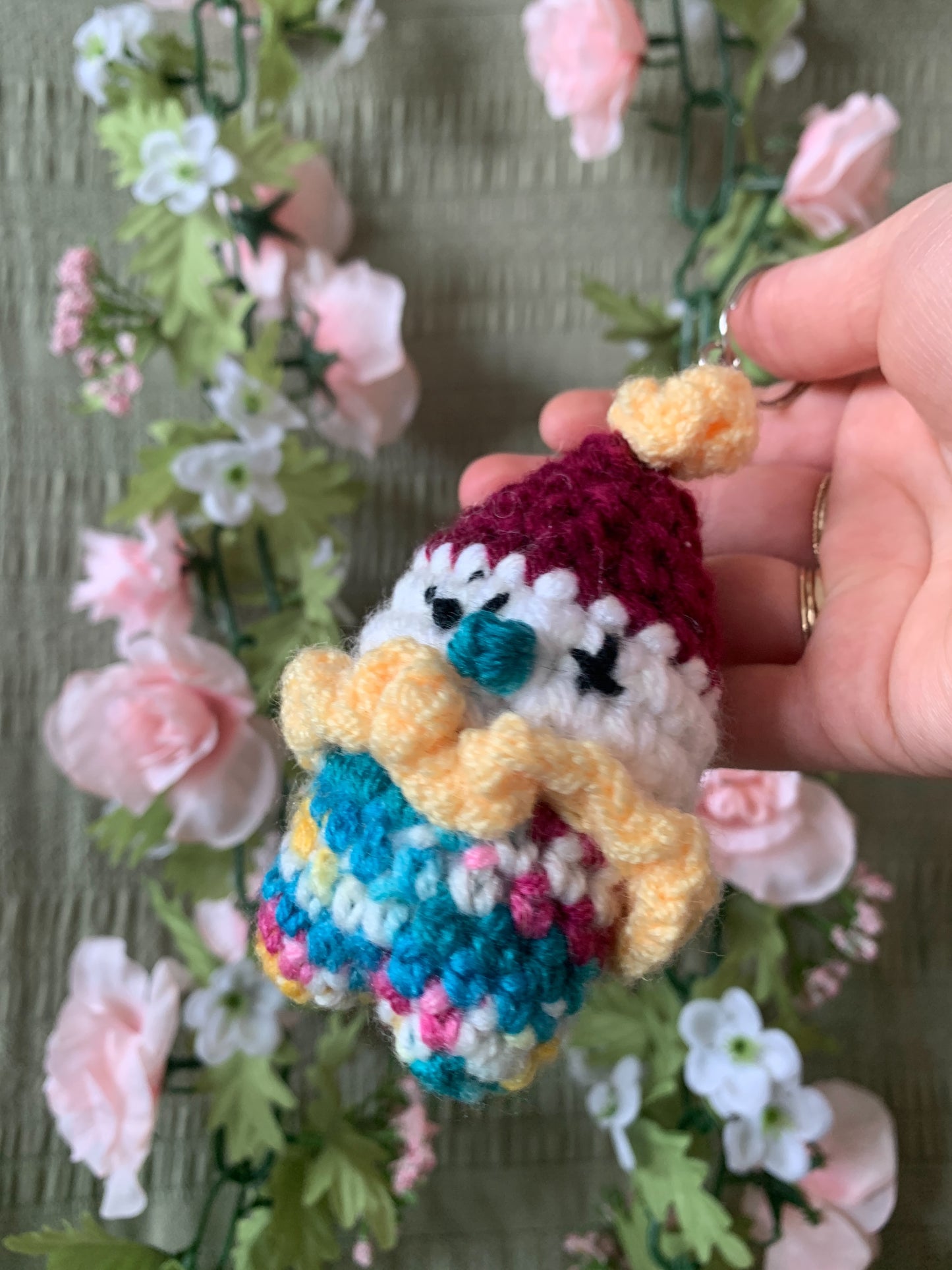 Clown keychain