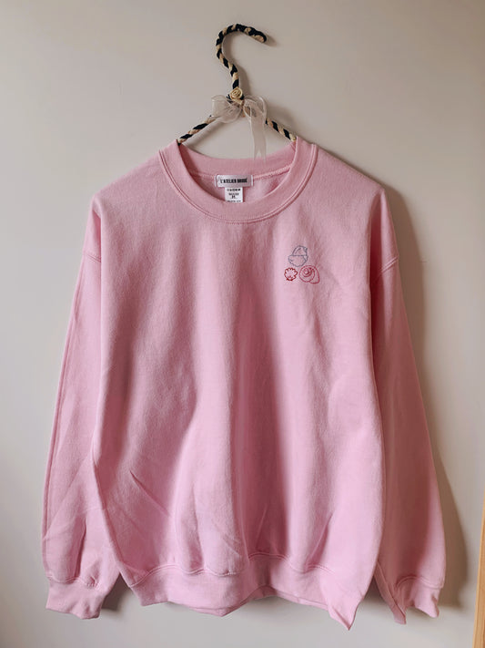 Shell crewneck