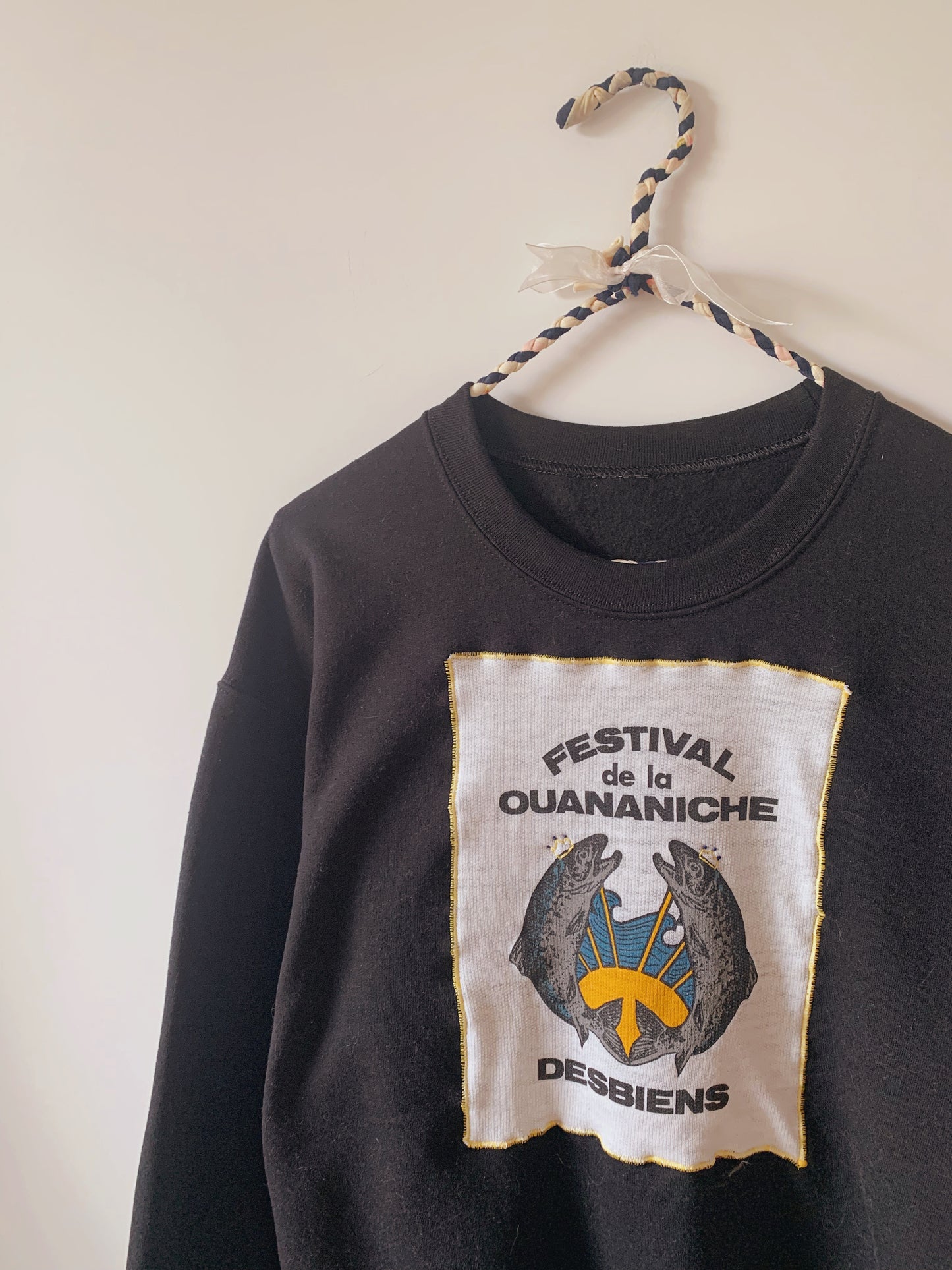 Ouananiche Fishes Reworked Crewneck