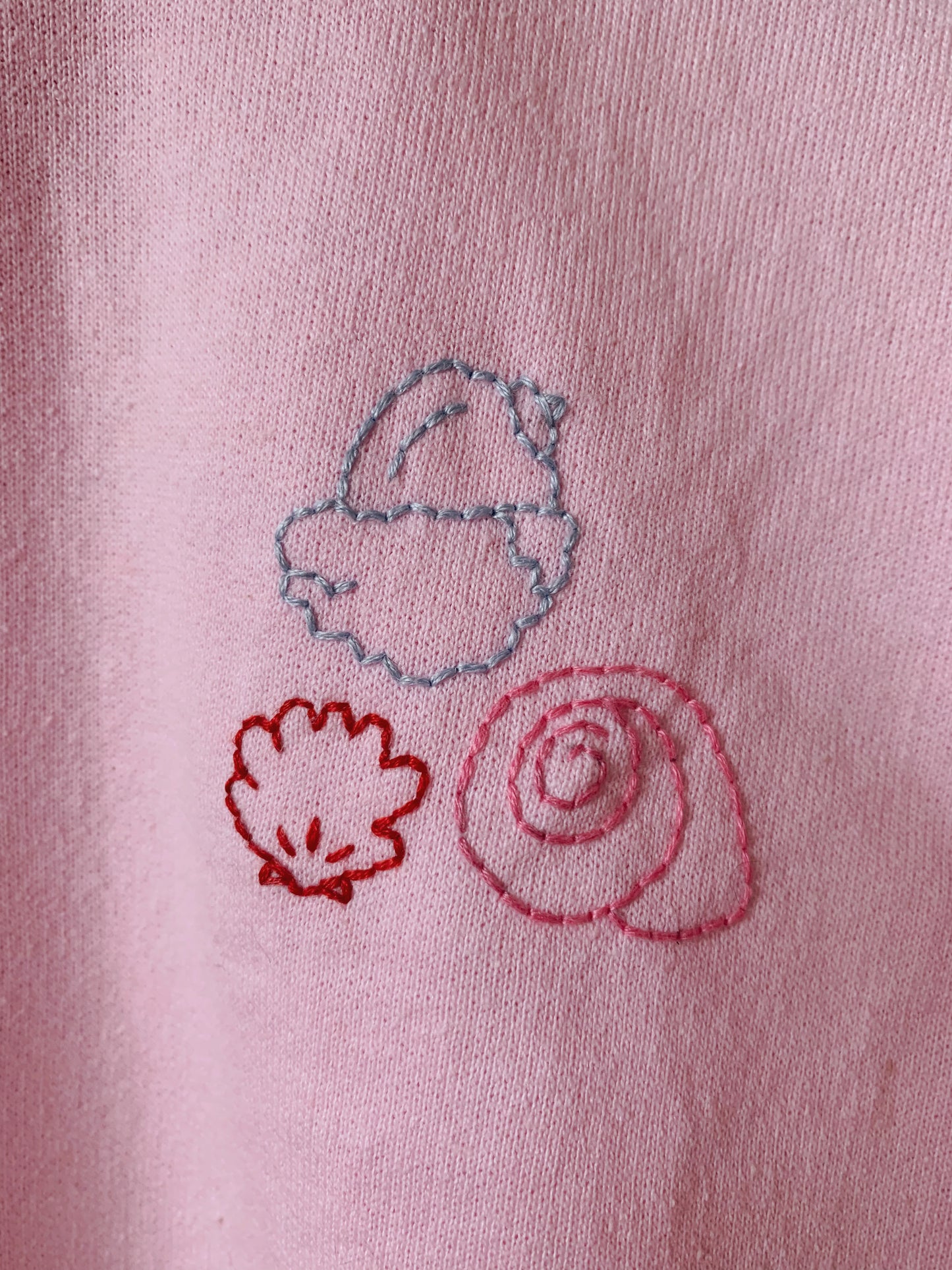 Shell crewneck