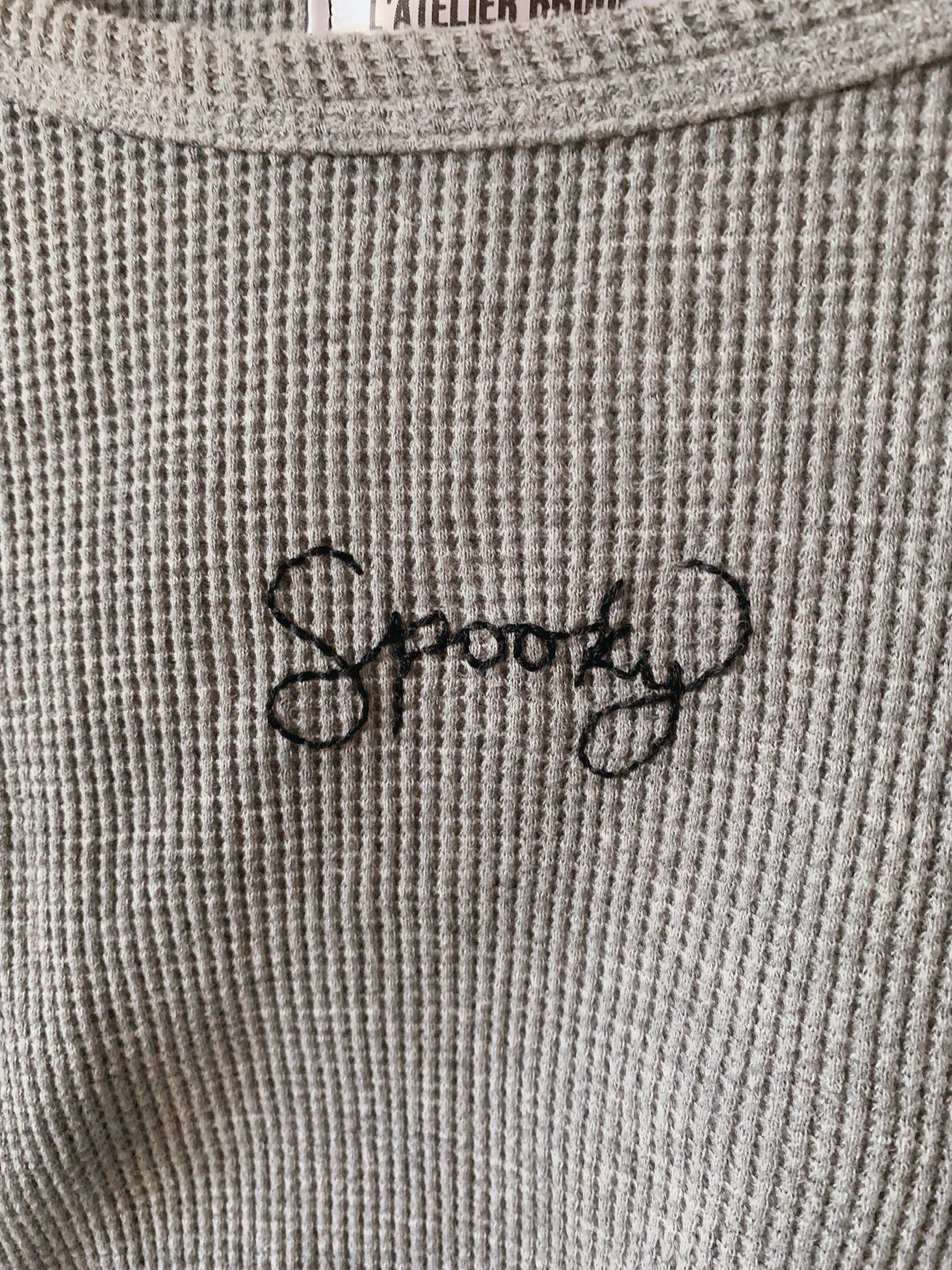 Spooky Waffle Long Sleeve