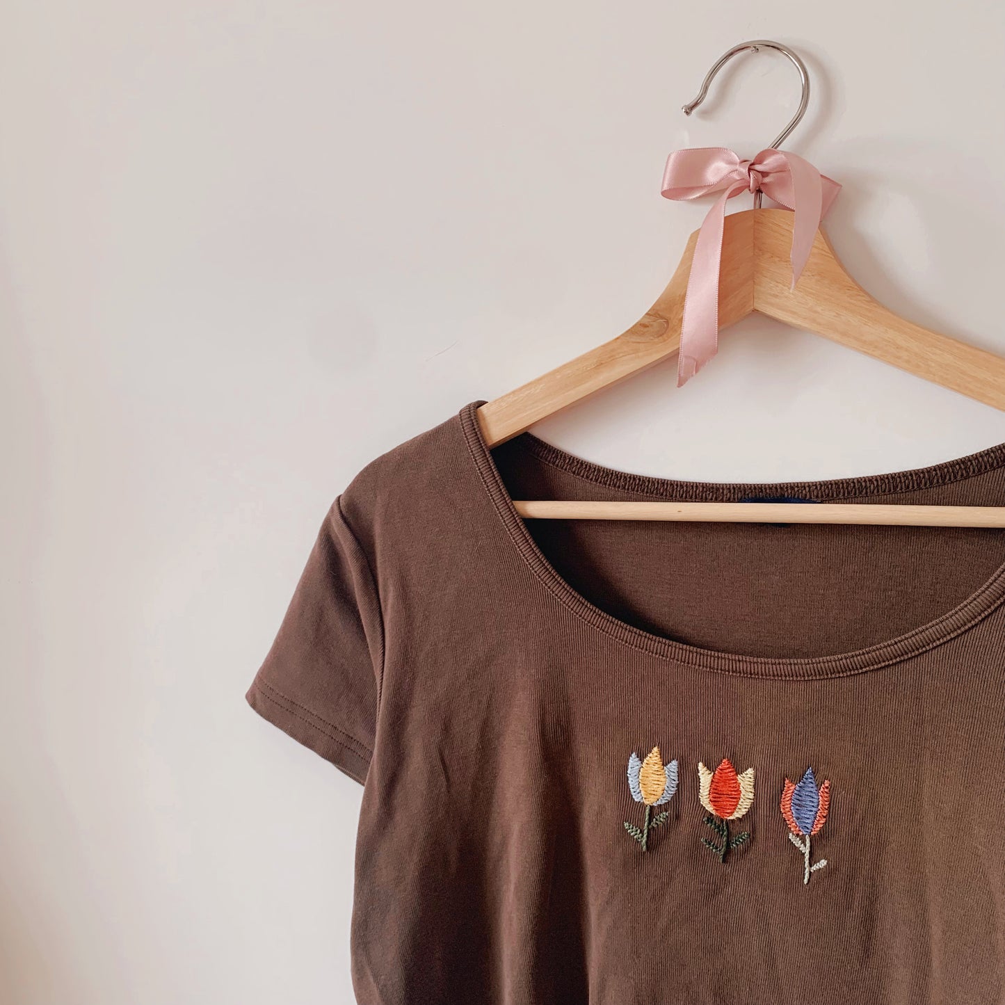 Brown Tulips T-shirt