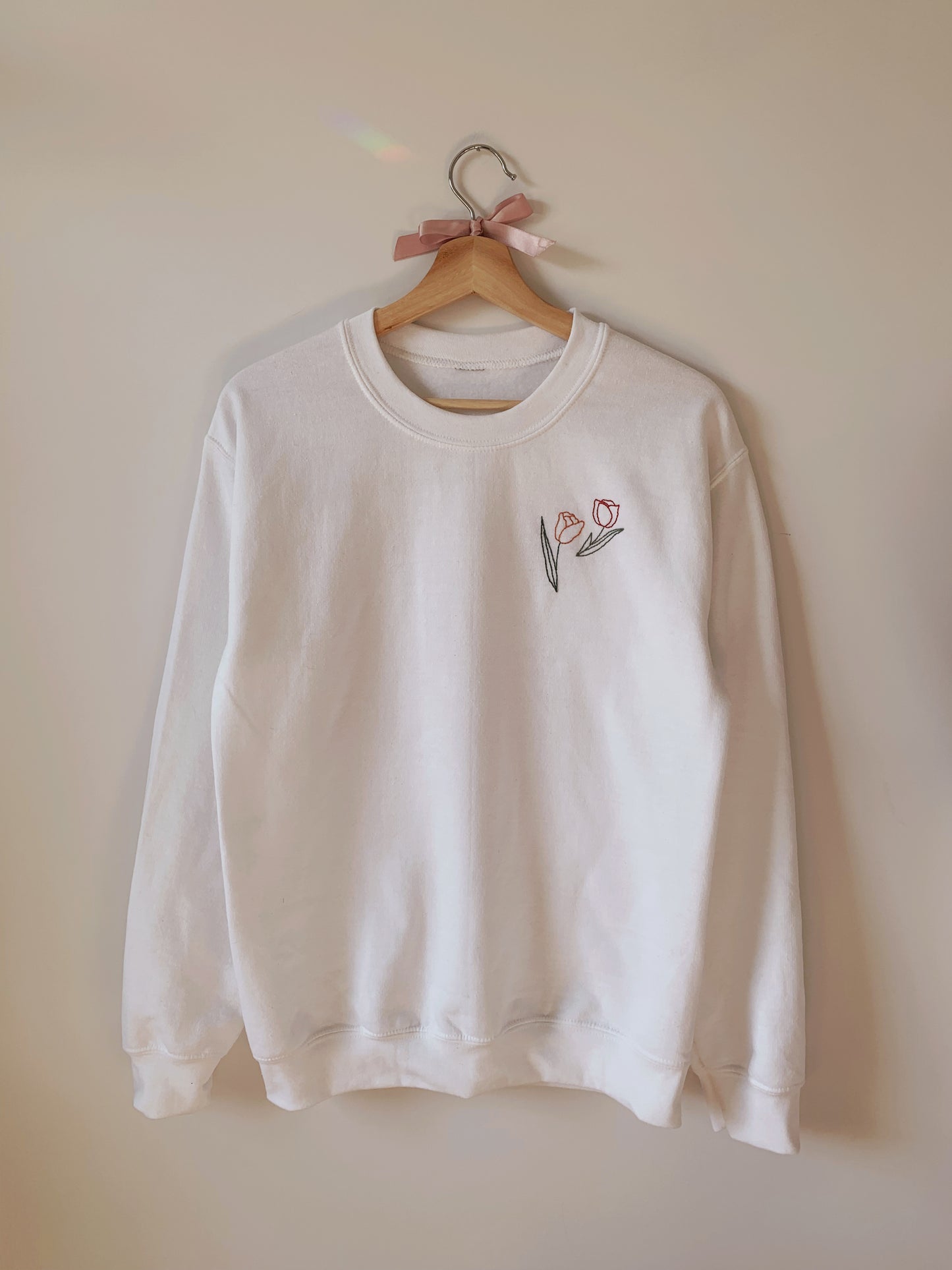 Tulips Flower Crewneck