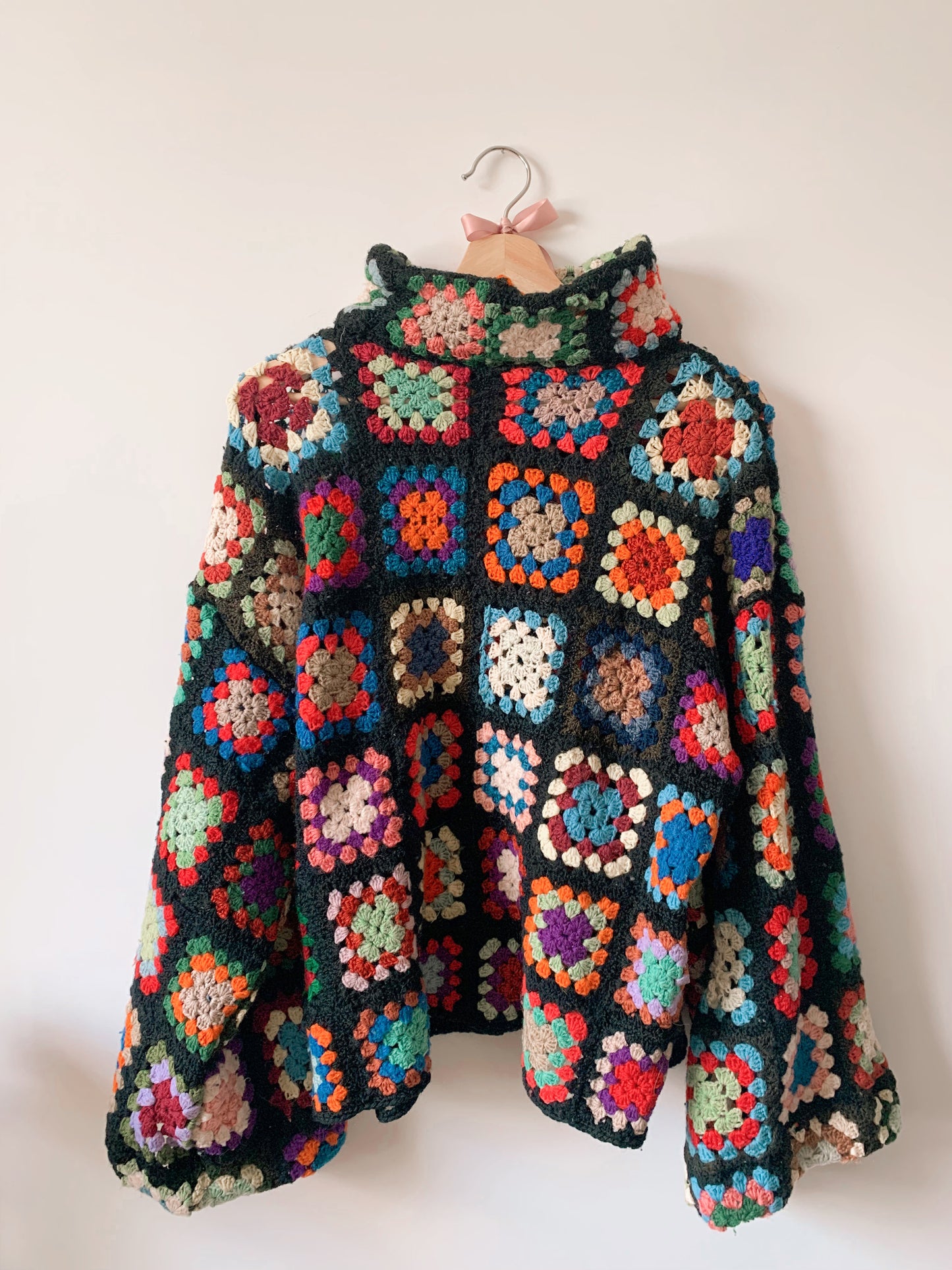 Granny squares sweater