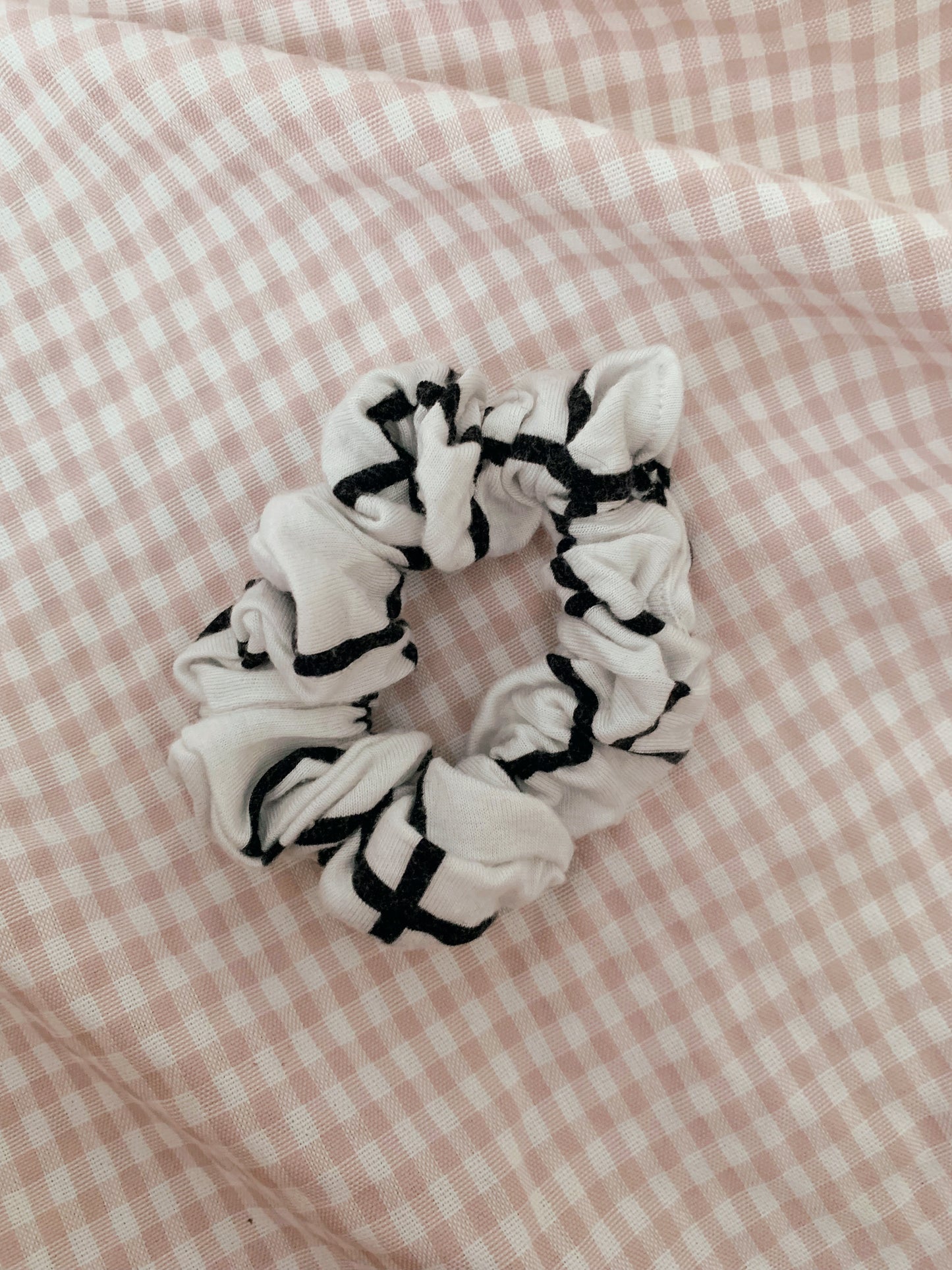 Lined Scrunchies