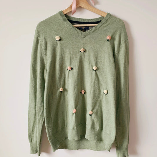 Roses roses - Pull vert