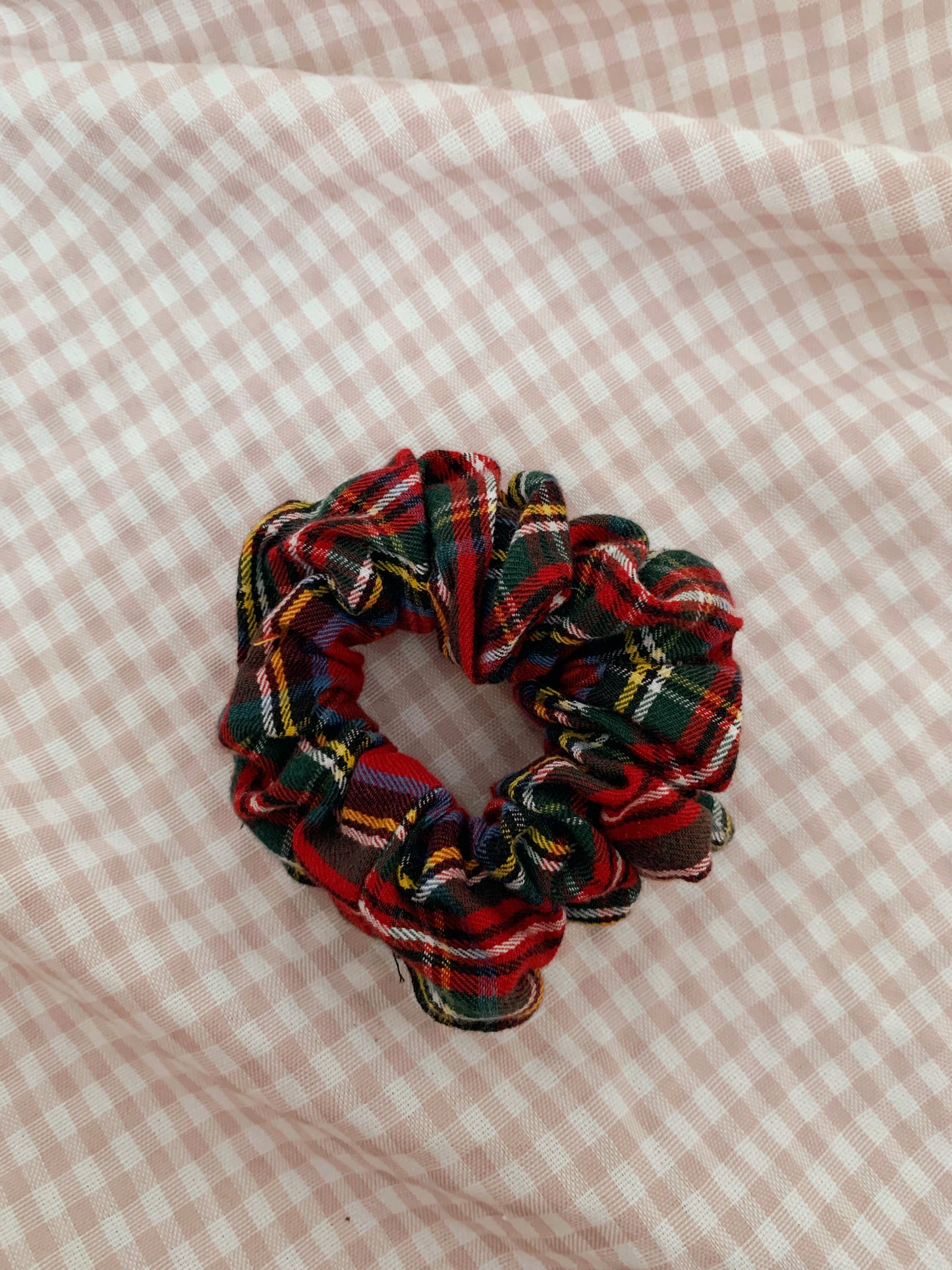 Plaid Scrunchies