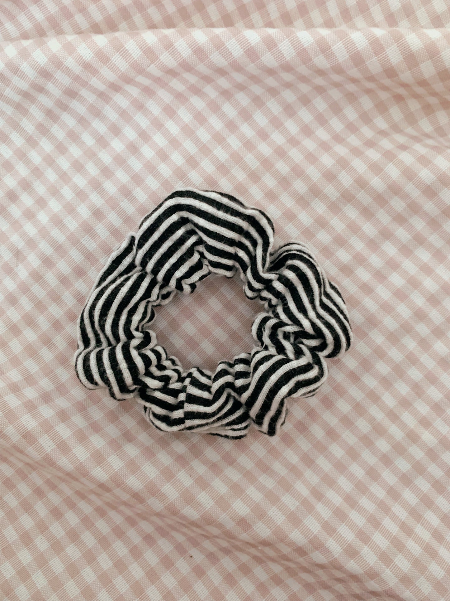 Lined Scrunchies
