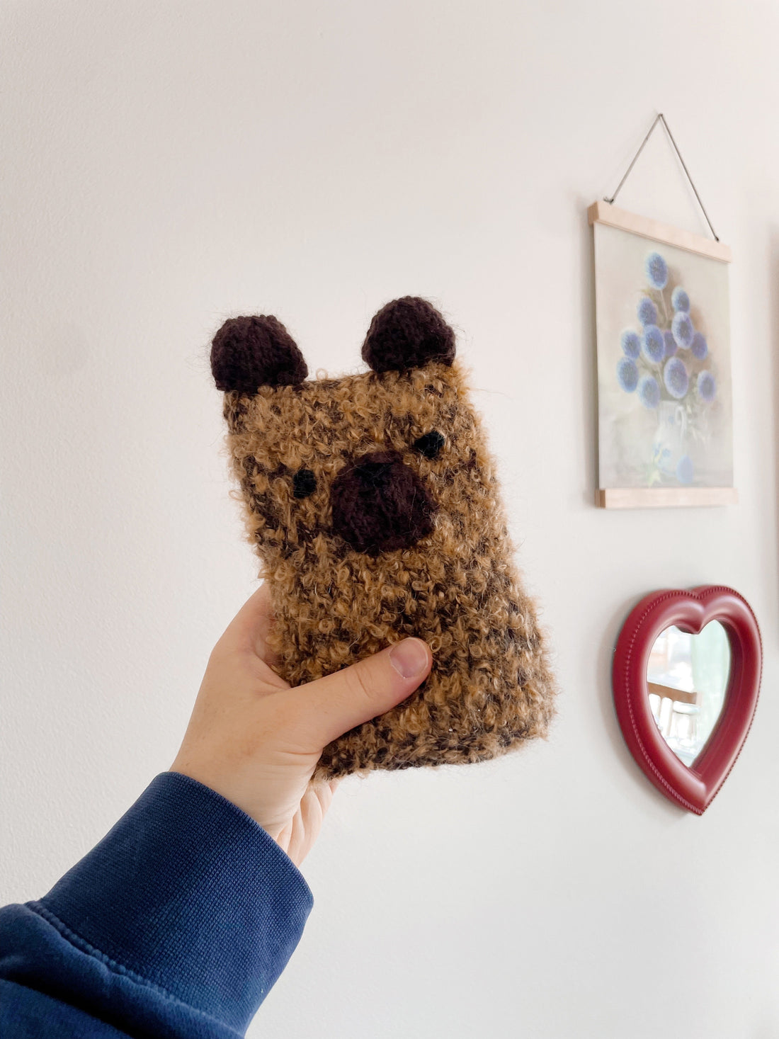Free pattern - Bear heat pack pouch