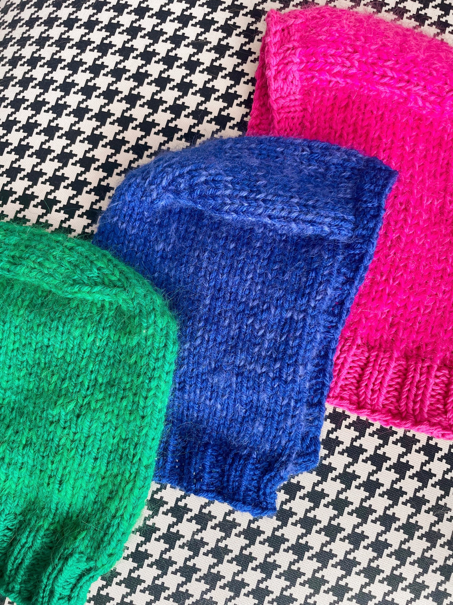 Upcycled Balaclava - Toddler - Neon