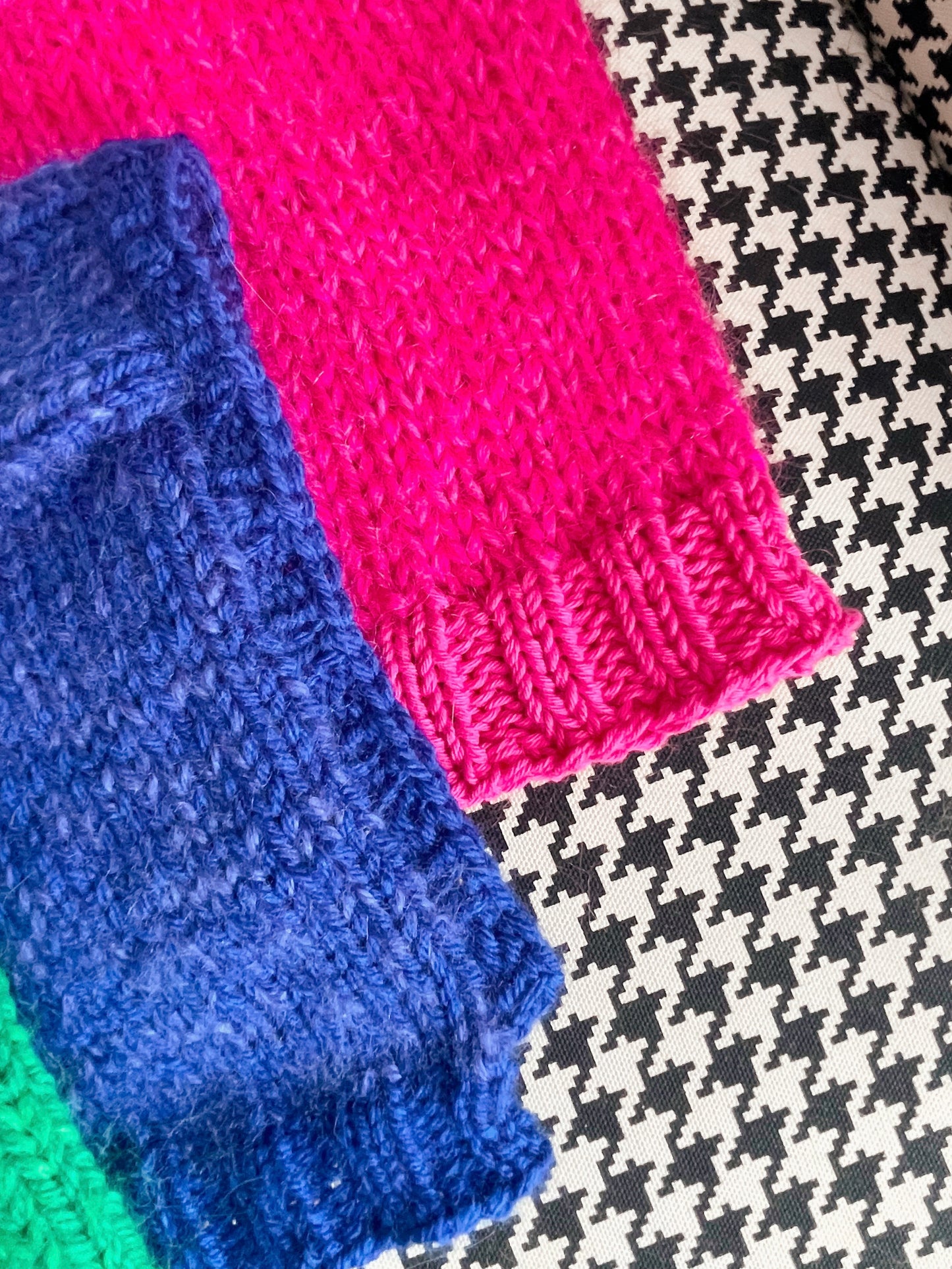 Upcycled Balaclava - Toddler - Neon