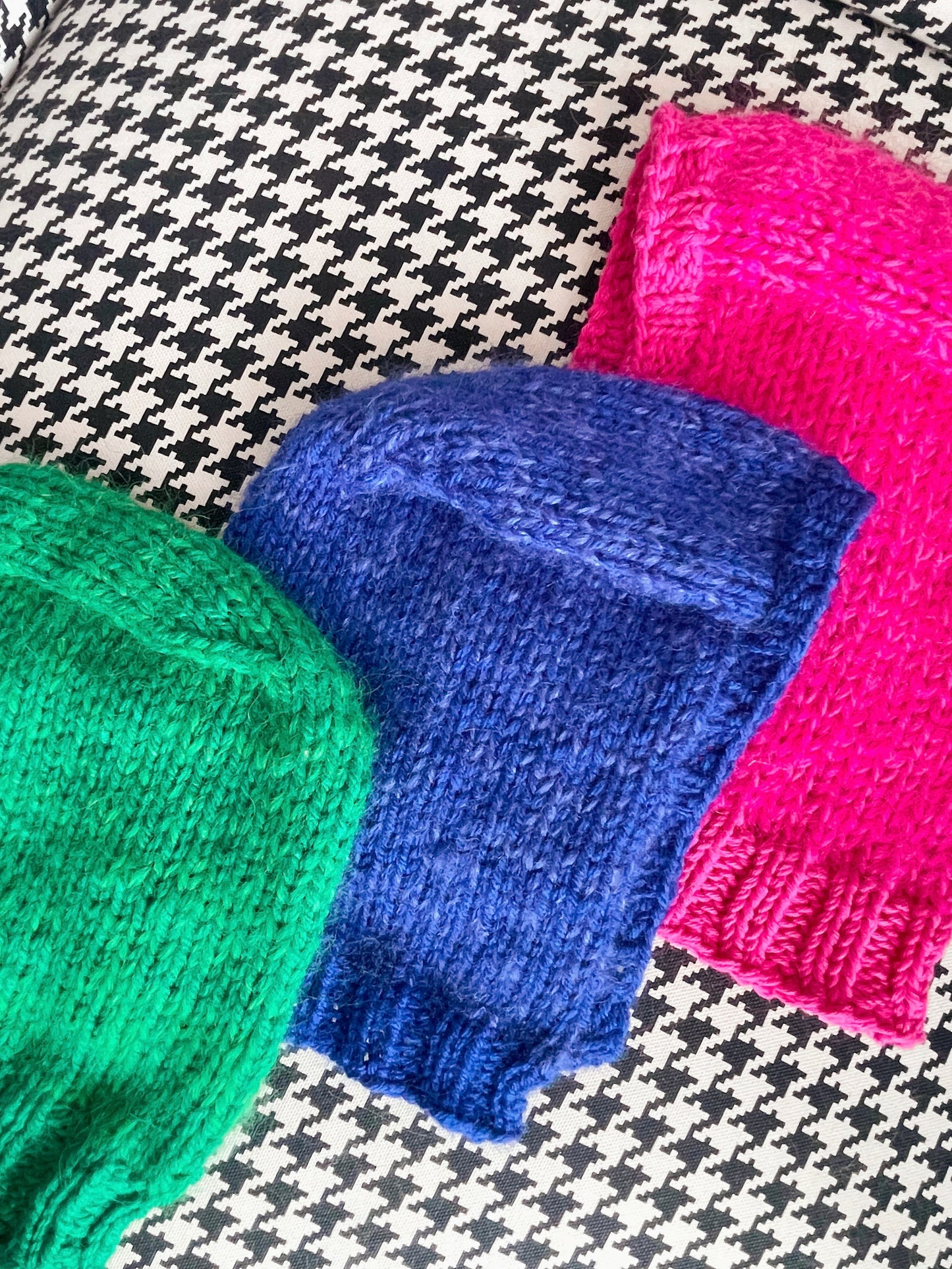 Upcycled Balaclava - Toddler - Neon