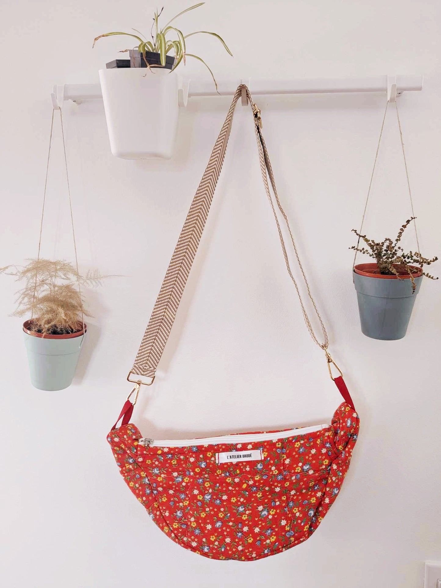 Flowery Field Belt Bag x Death Threads Co.