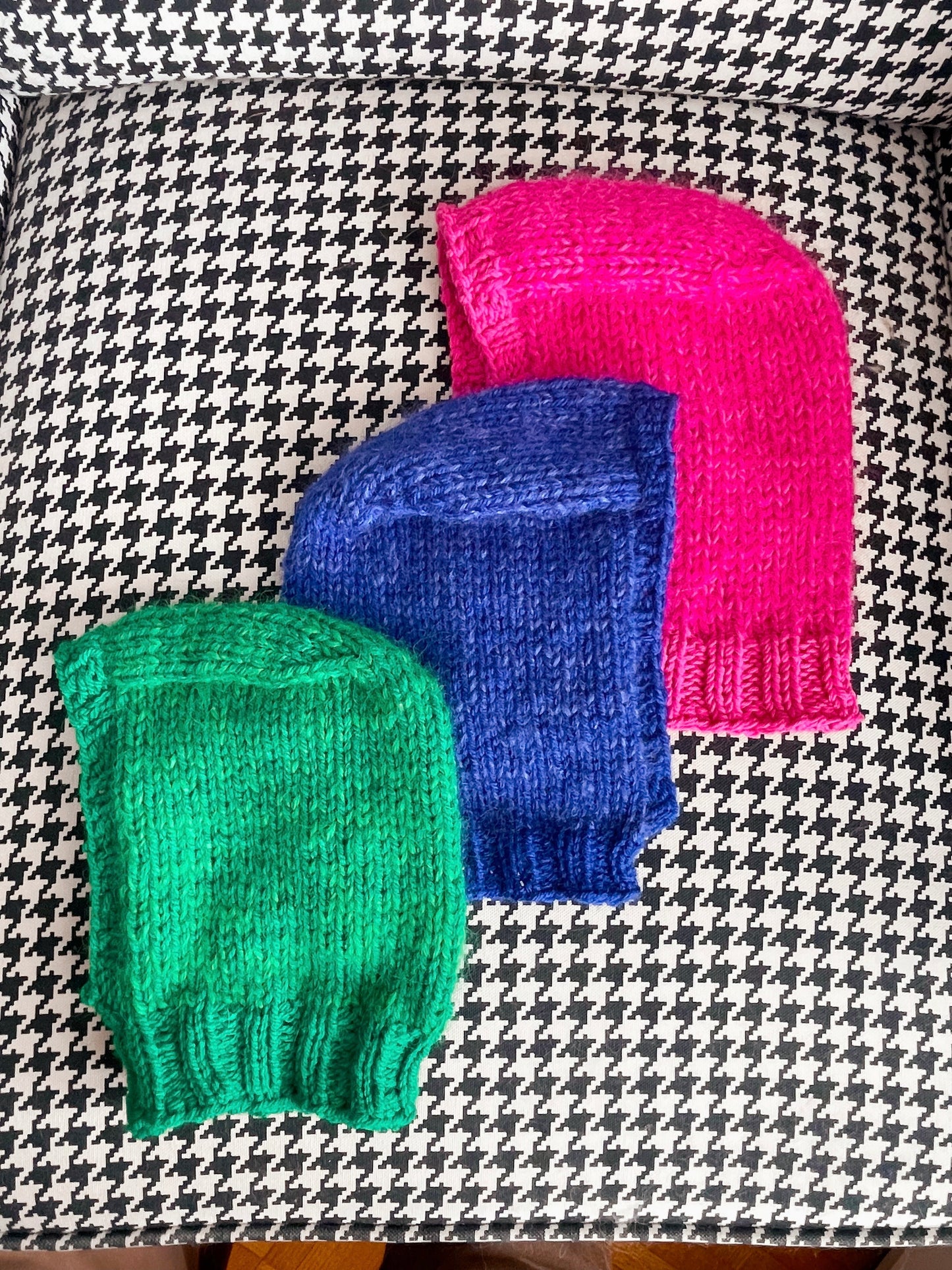 Upcycled Balaclava - Toddler - Neon