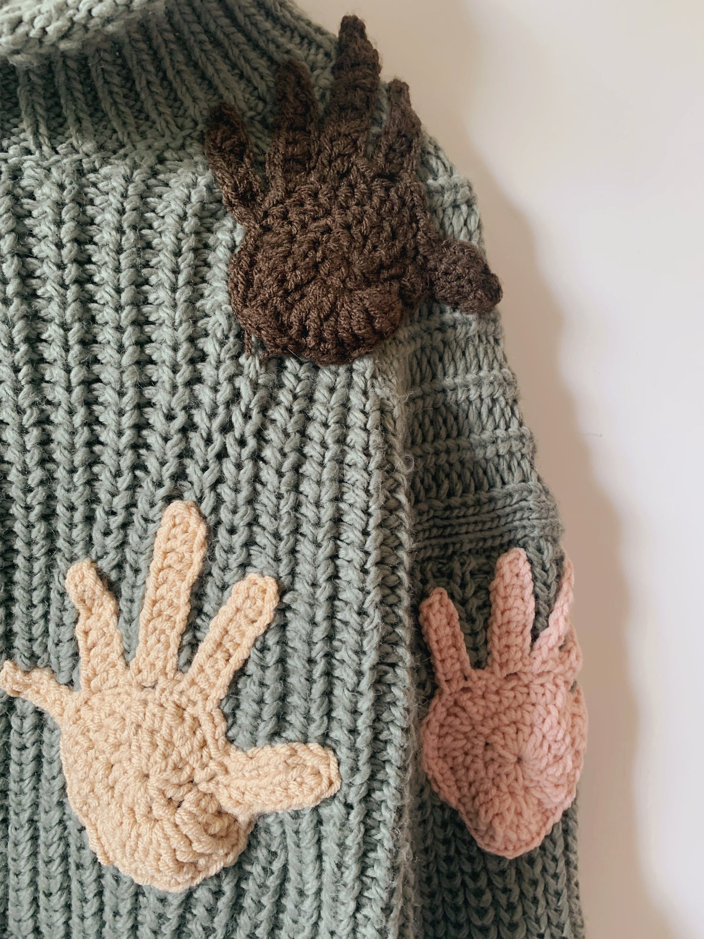Hands Crochet Upcycle