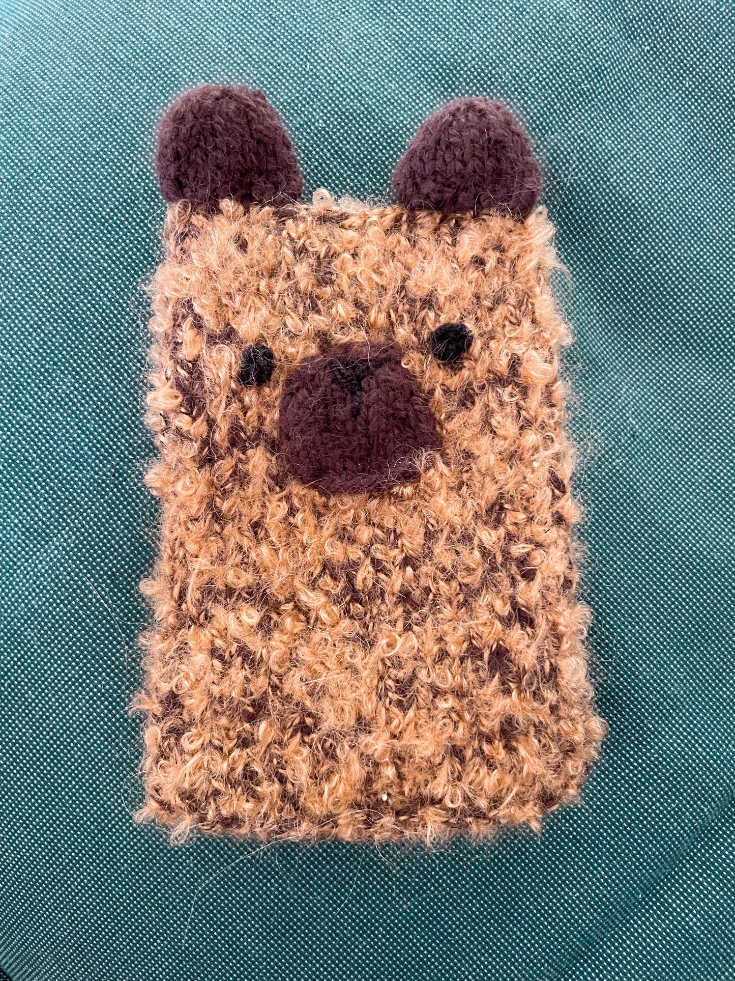PATTERN ONLY - Echinops bear pouch