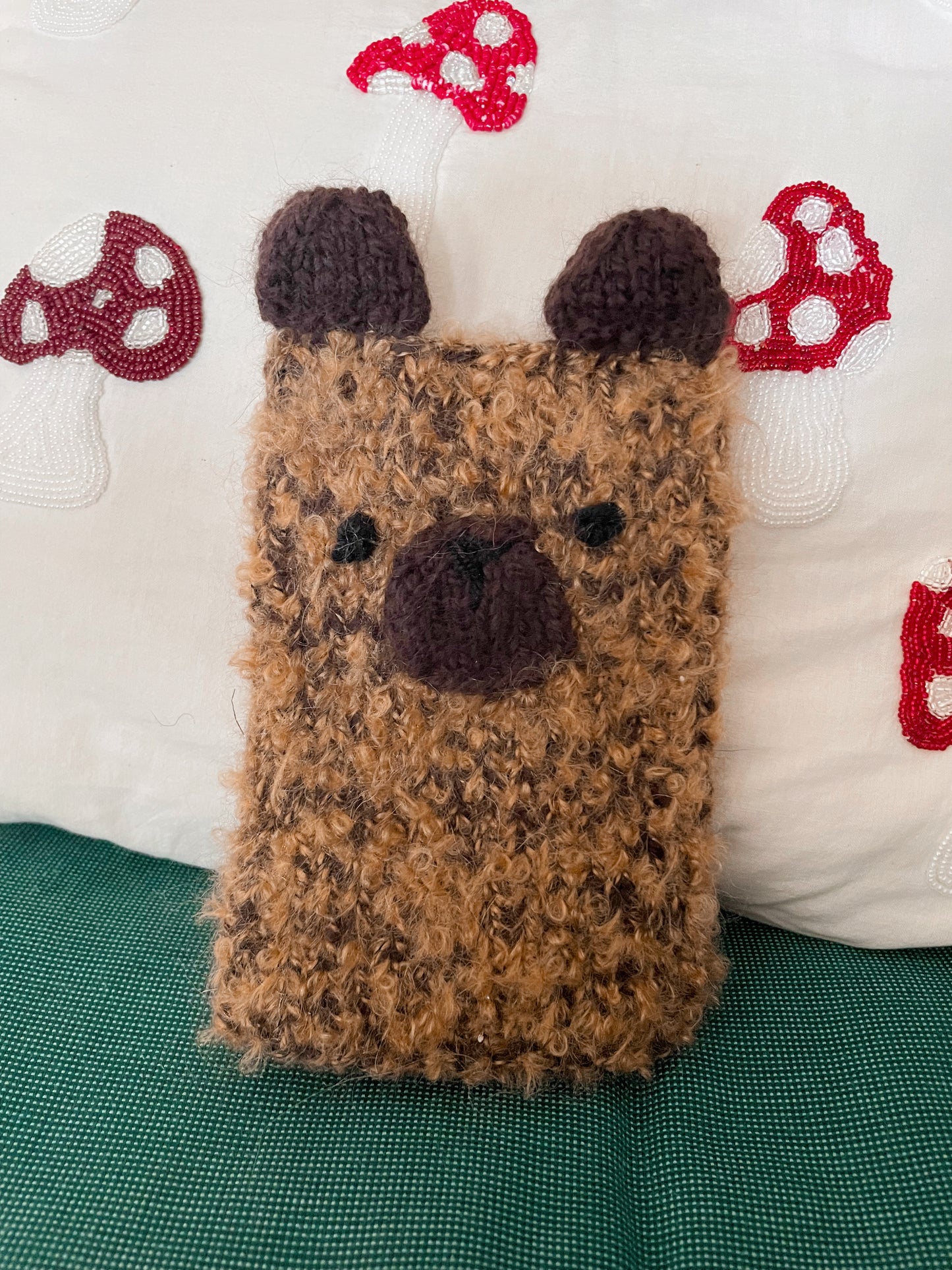 PATTERN ONLY - Echinops bear pouch