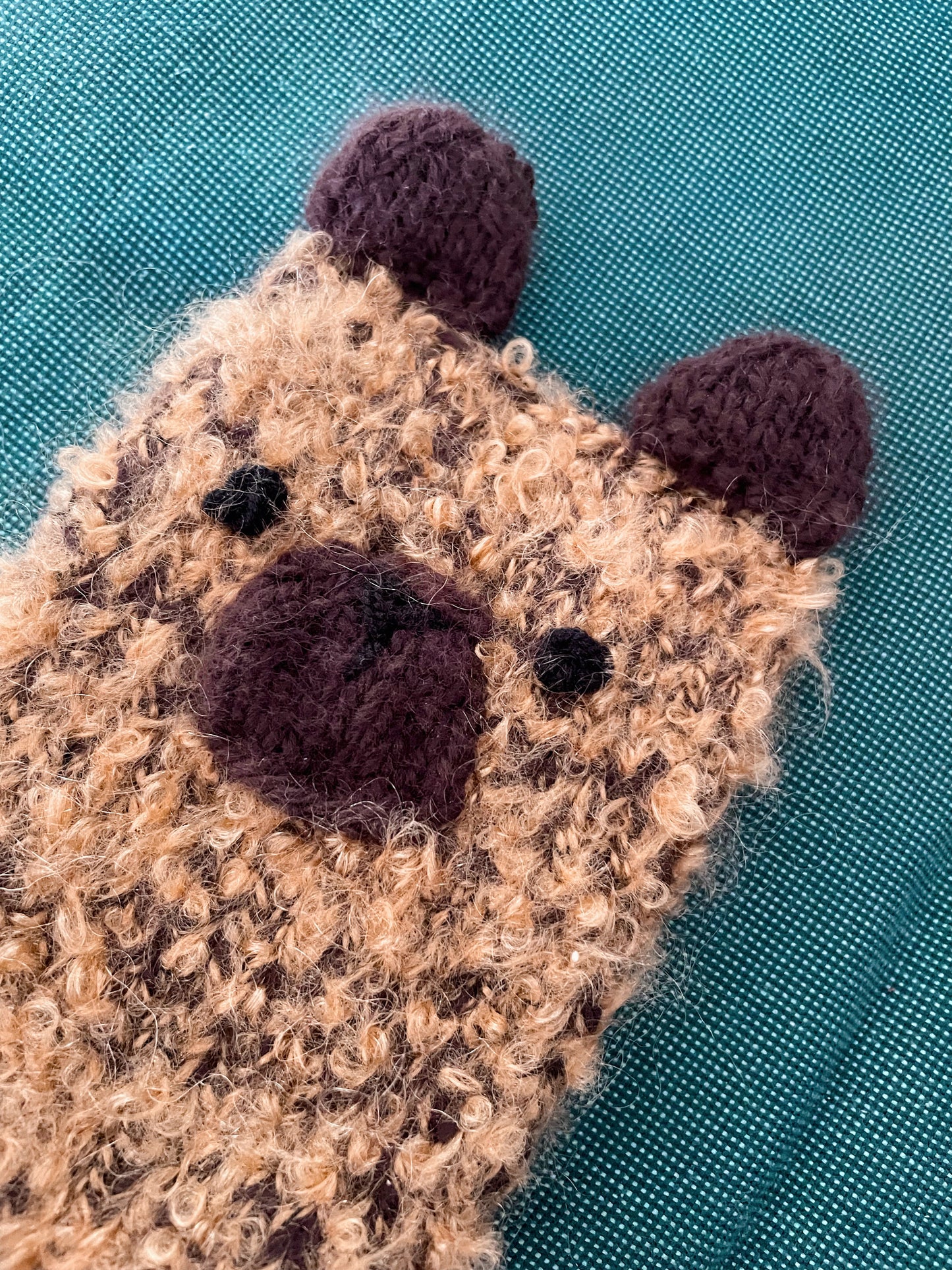 PATTERN ONLY - Echinops bear pouch