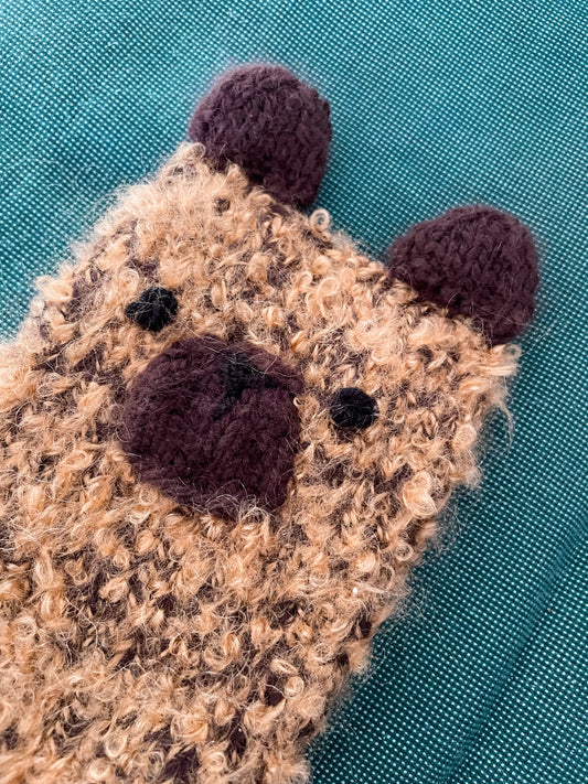 PATTERN ONLY - Echinops bear pouch