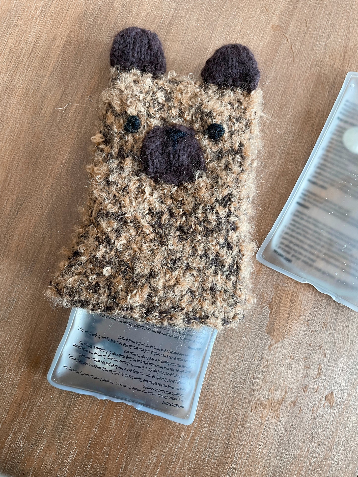 PATTERN ONLY - Echinops bear pouch