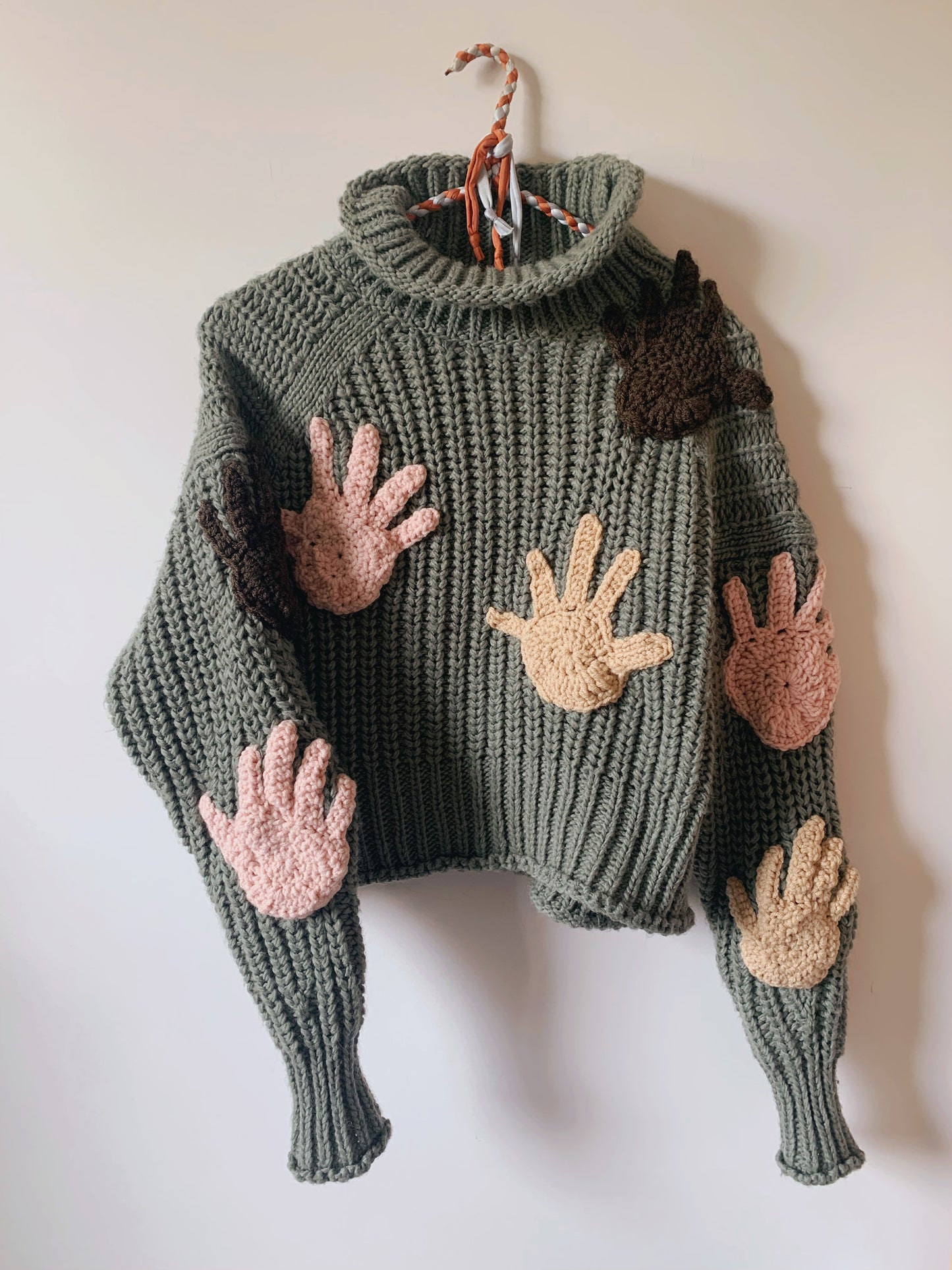 Hands Crochet Upcycle