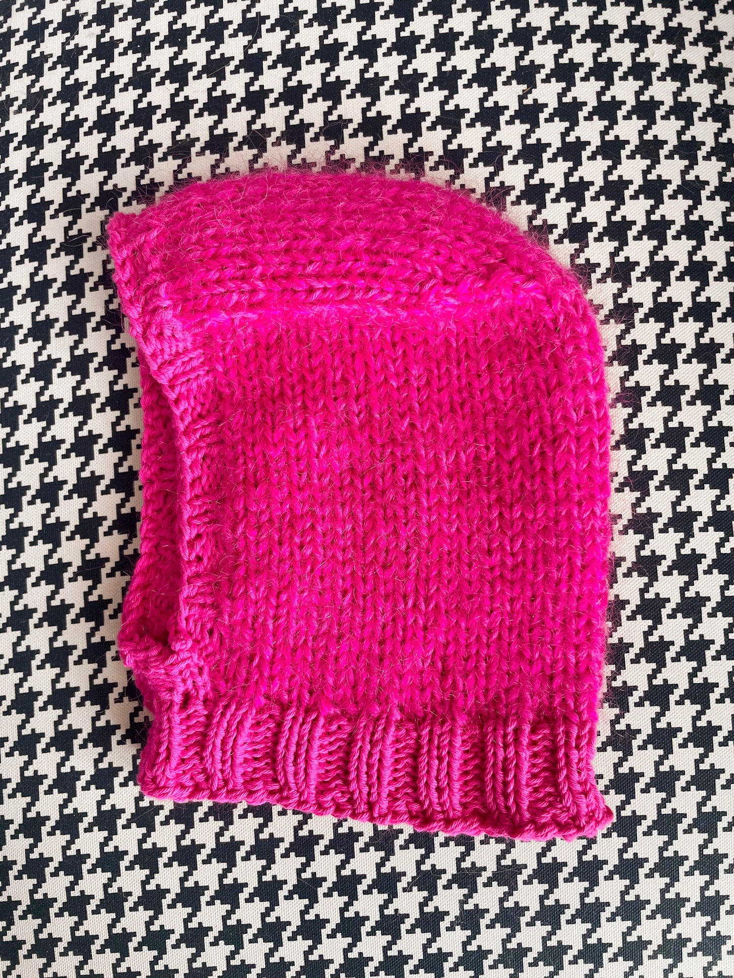 Upcycled Balaclava - Toddler - Neon