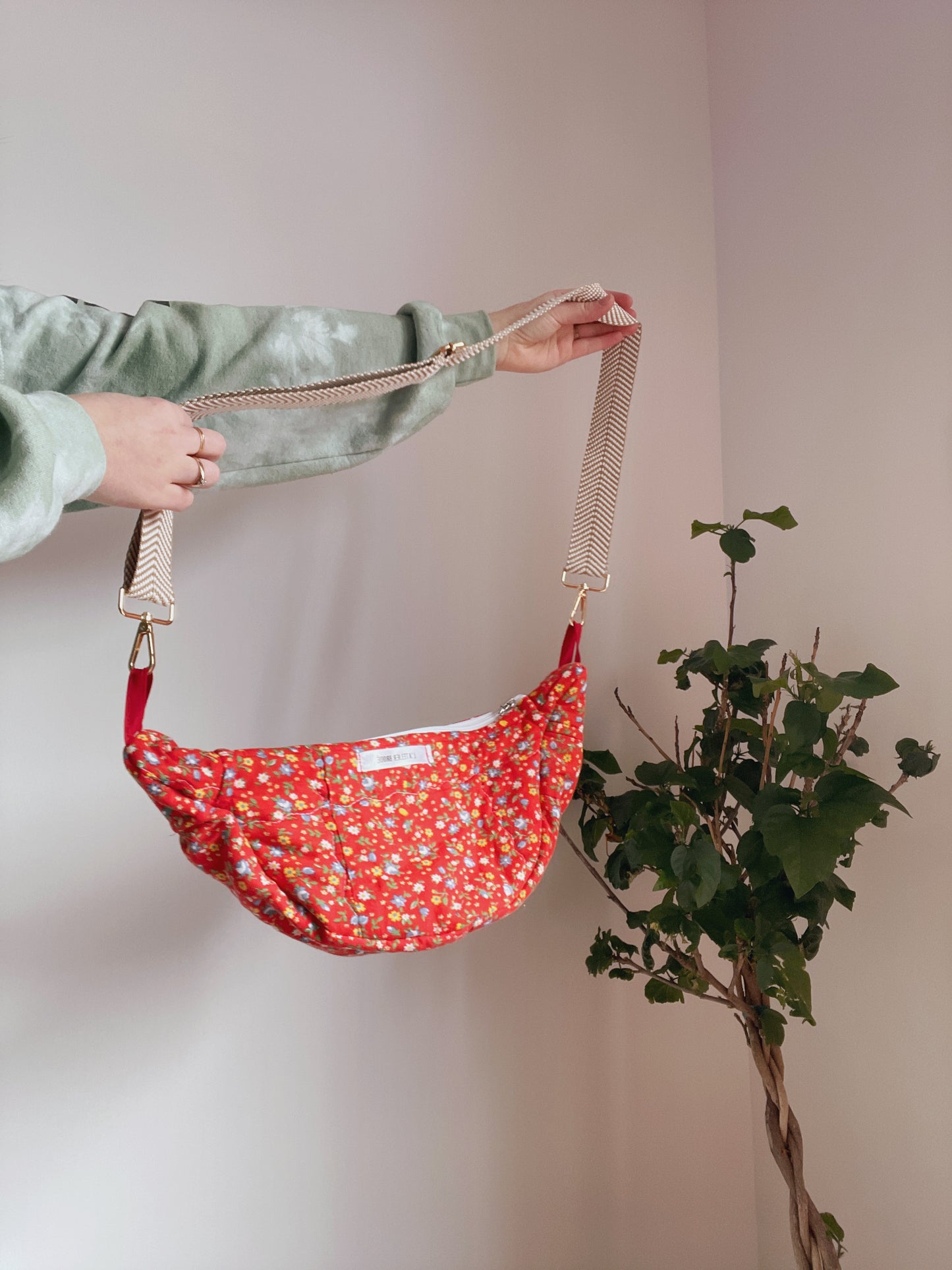 Flowery Field Belt Bag x Death Threads Co.