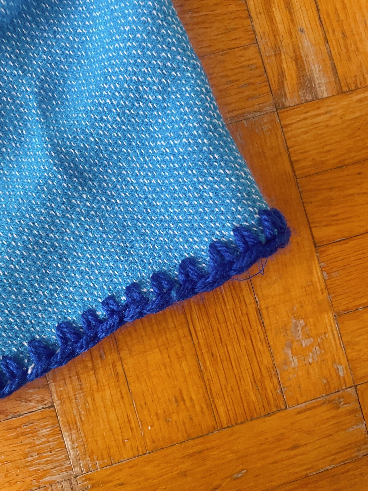 Upcycled Blanket Horsey Sweater