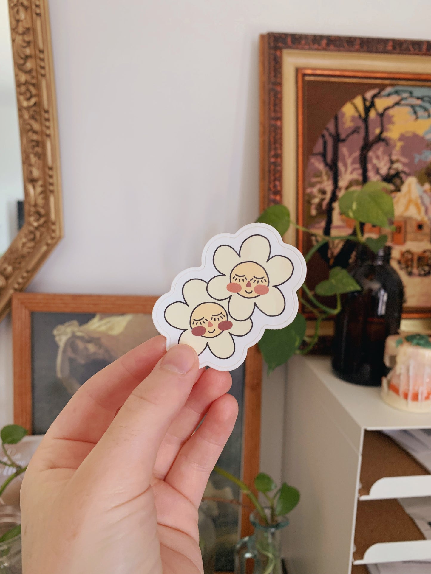 Flower Friends Sticker