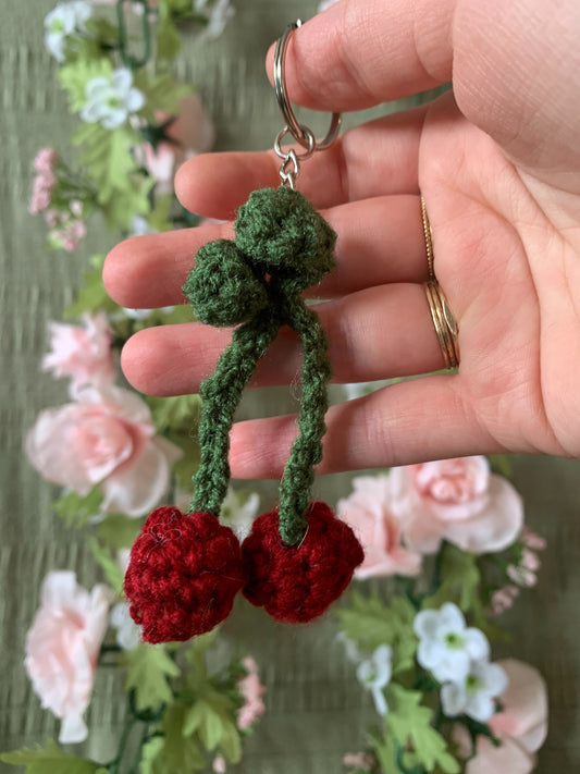 Cherry keychain