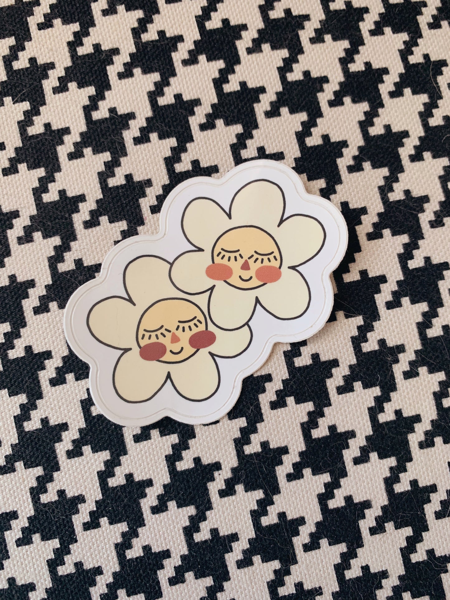 Amis fleurs Sticker