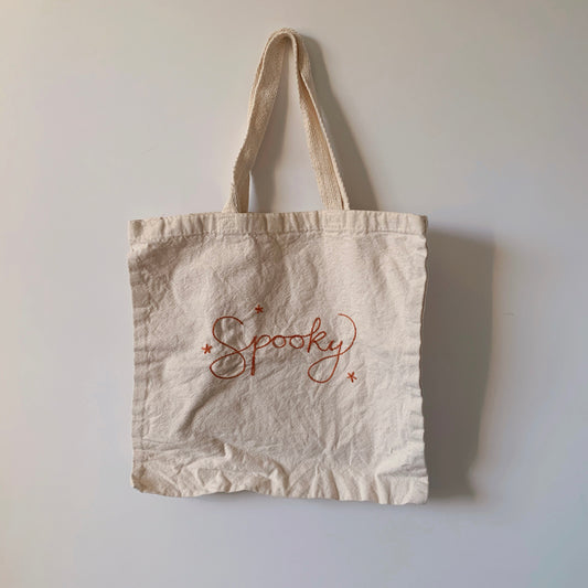 Spooky tote bag