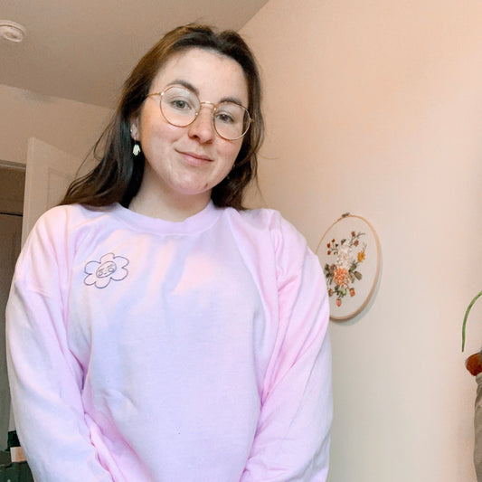 Happy Flower Crewneck