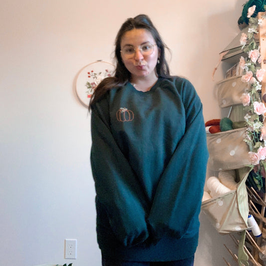 Pumpkin Oversized Crewneck