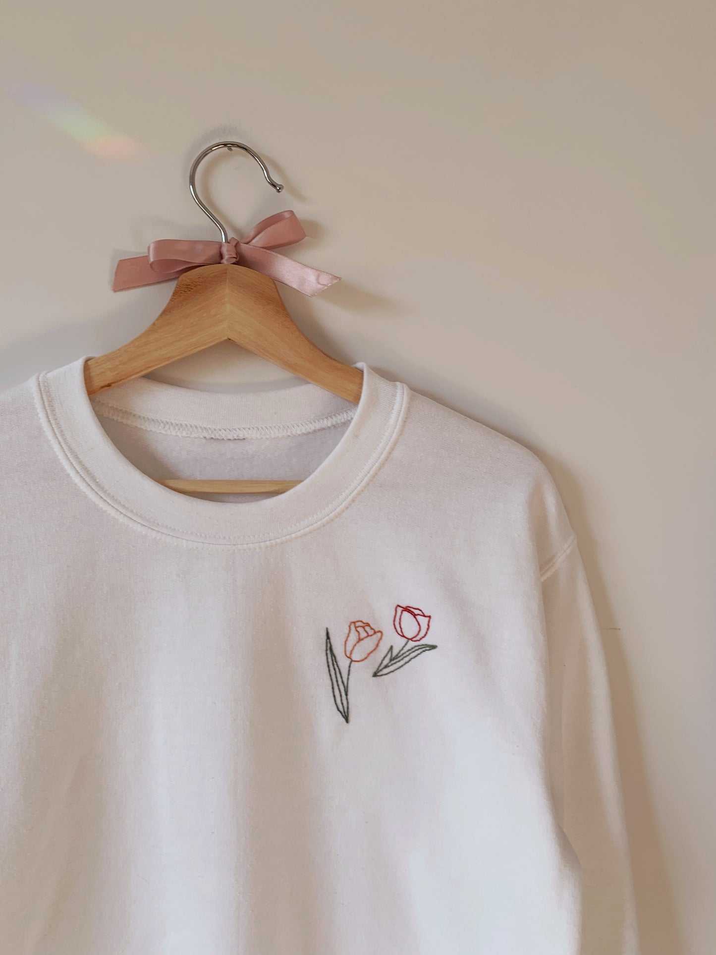 Tulips Flower Crewneck