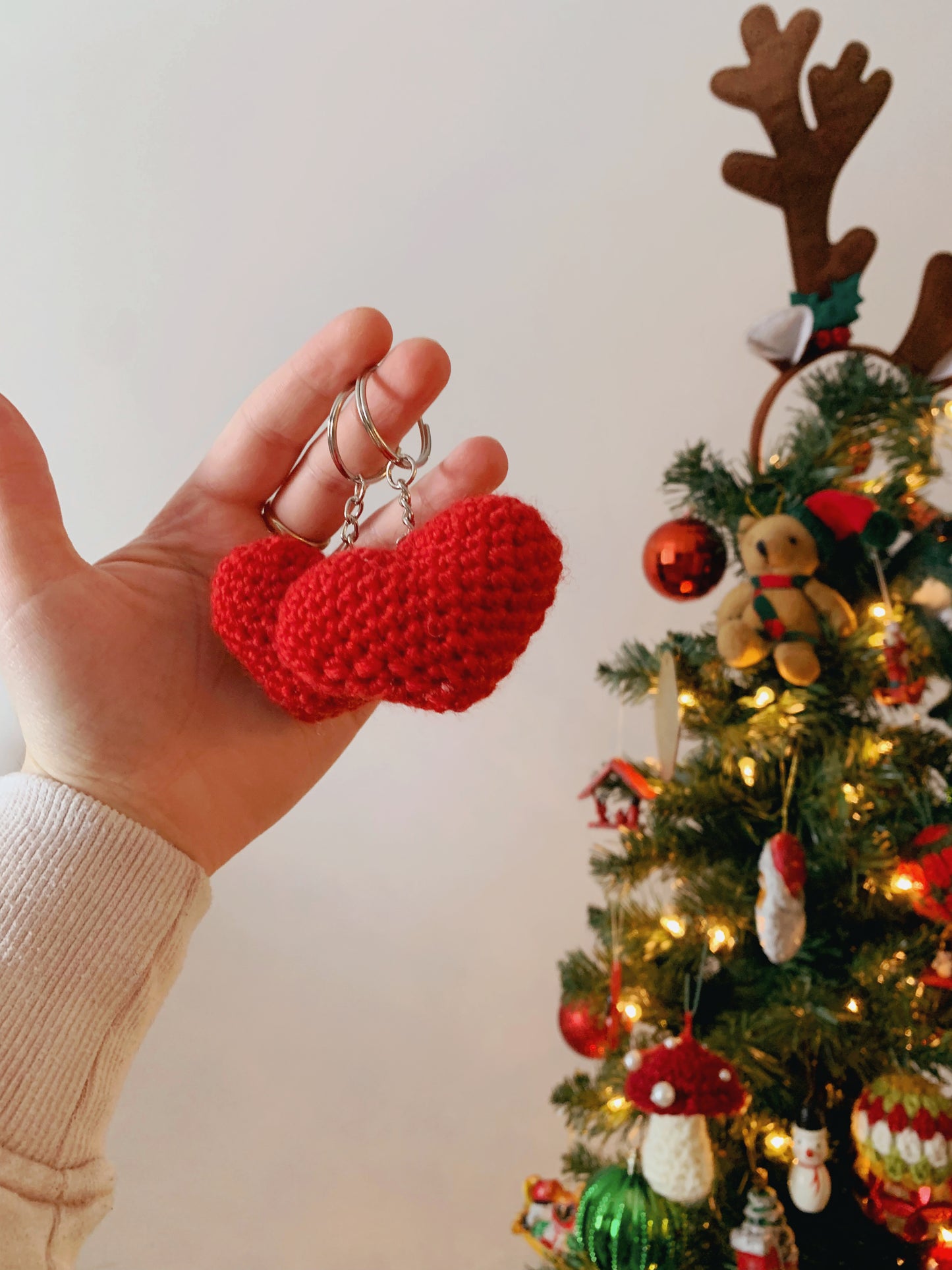 Heart keychain
