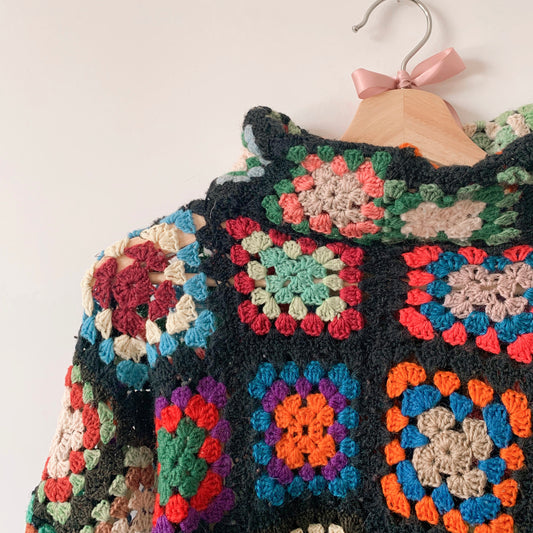 Granny squares sweater