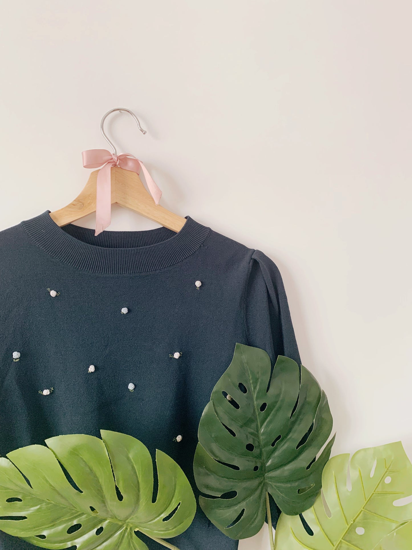 Blue roses - Blue long sleeves